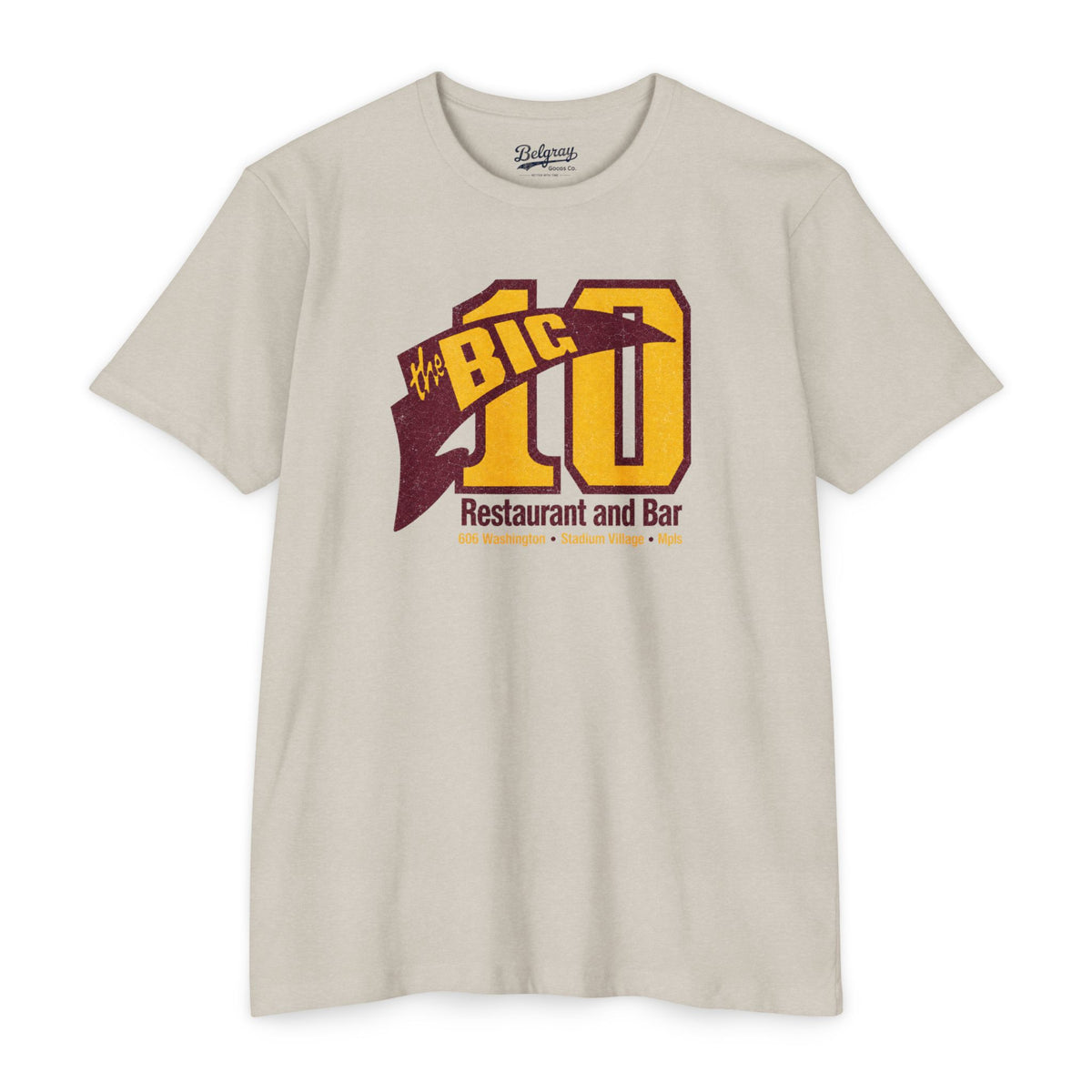 The Big 10 Restaurant & Bar Retro T-Shirt – Stadium Village Minneapolis