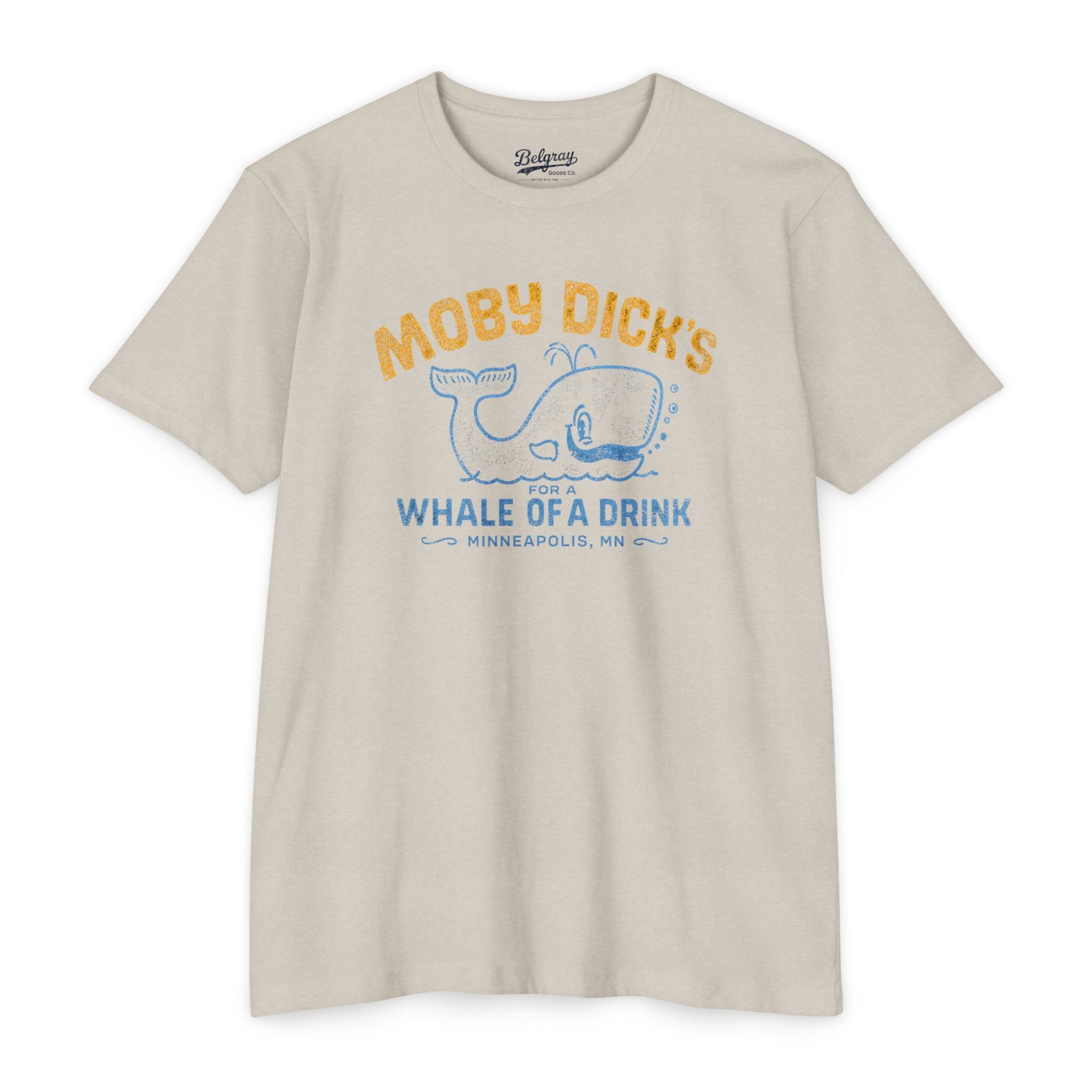 Moby Dick’s “Whale of a Drink” Vintage Tee – Minneapolis, MN Retro Bar Shirt