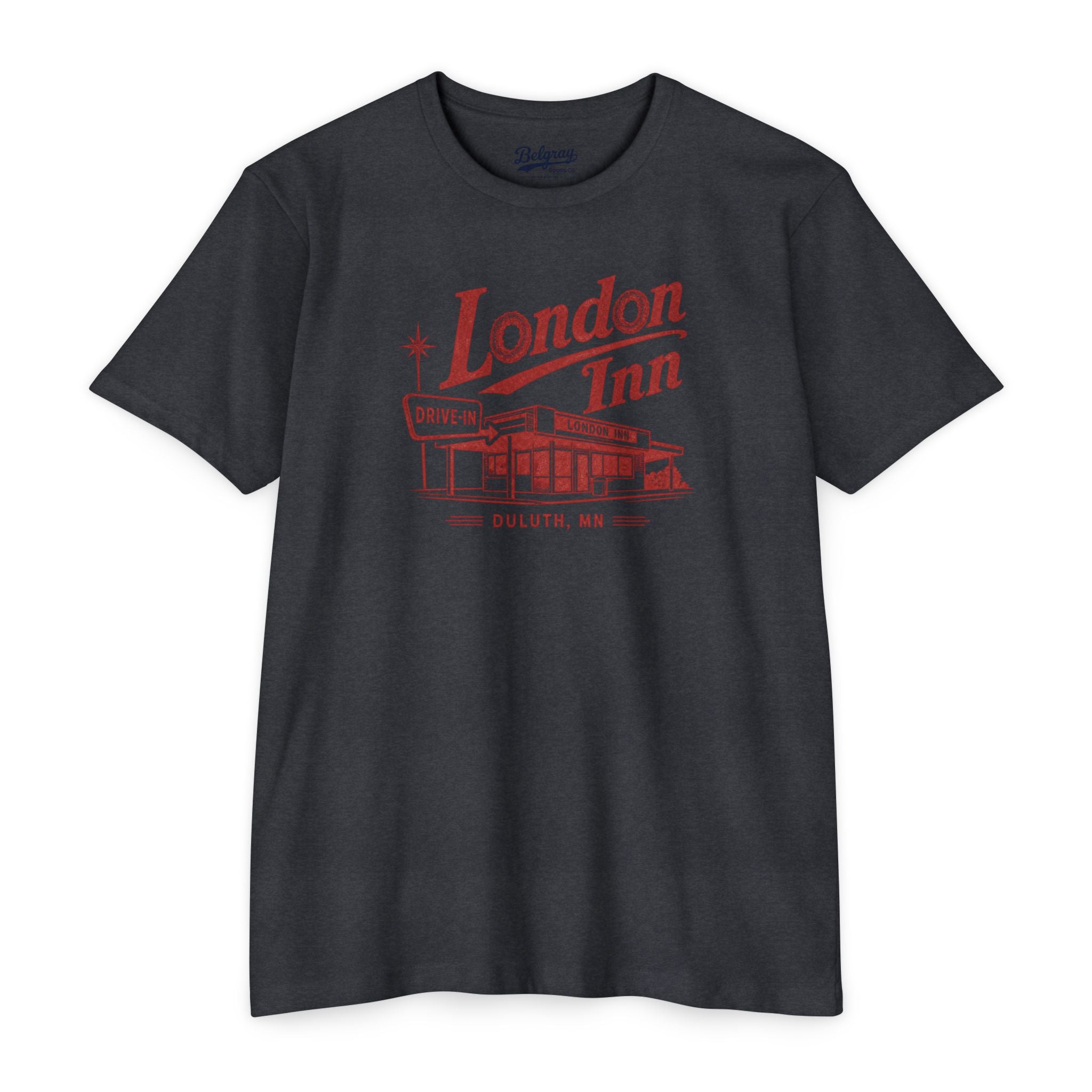 London Inn Drive-In Onion Ring Tee – Duluth, MN