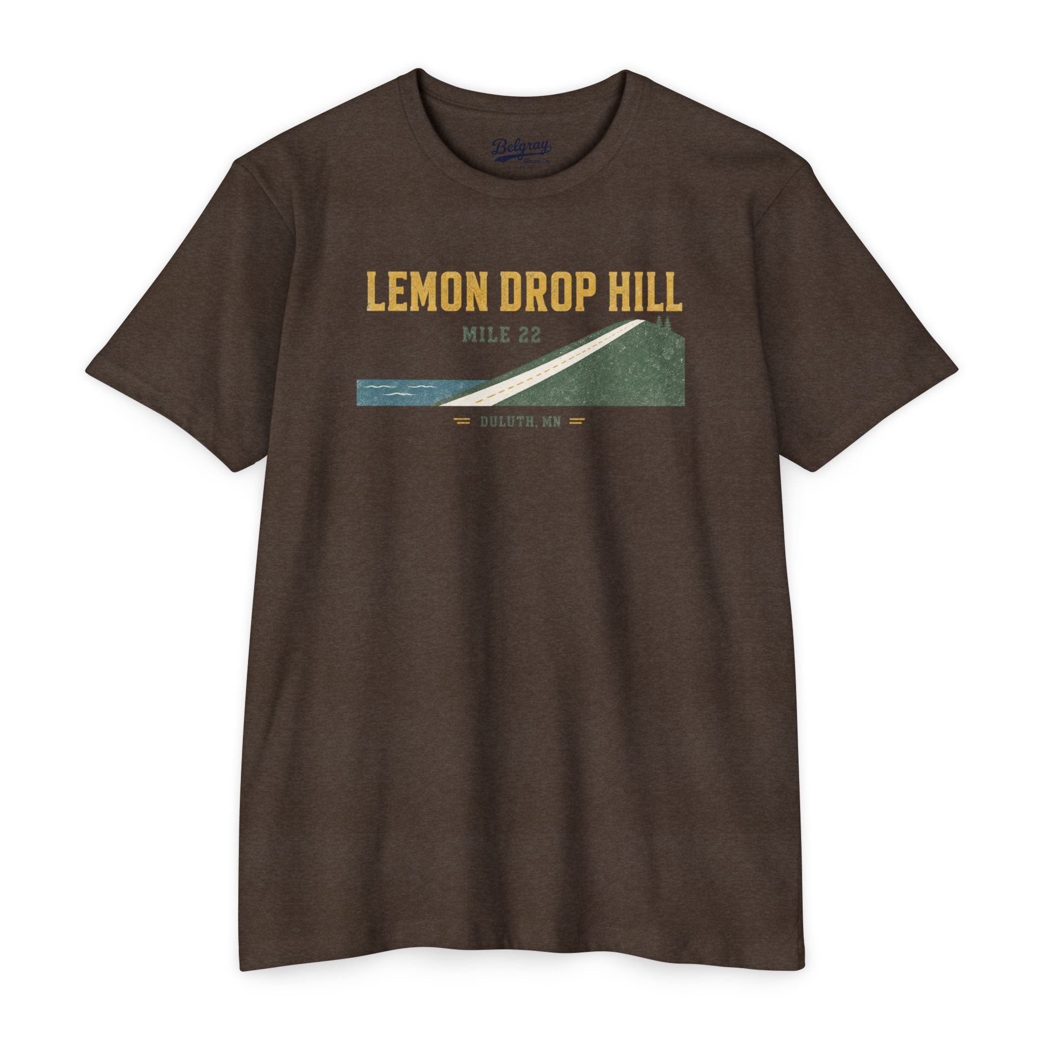 Lemon Drop Hill Duluth MN Retro Marathon T-Shirt
