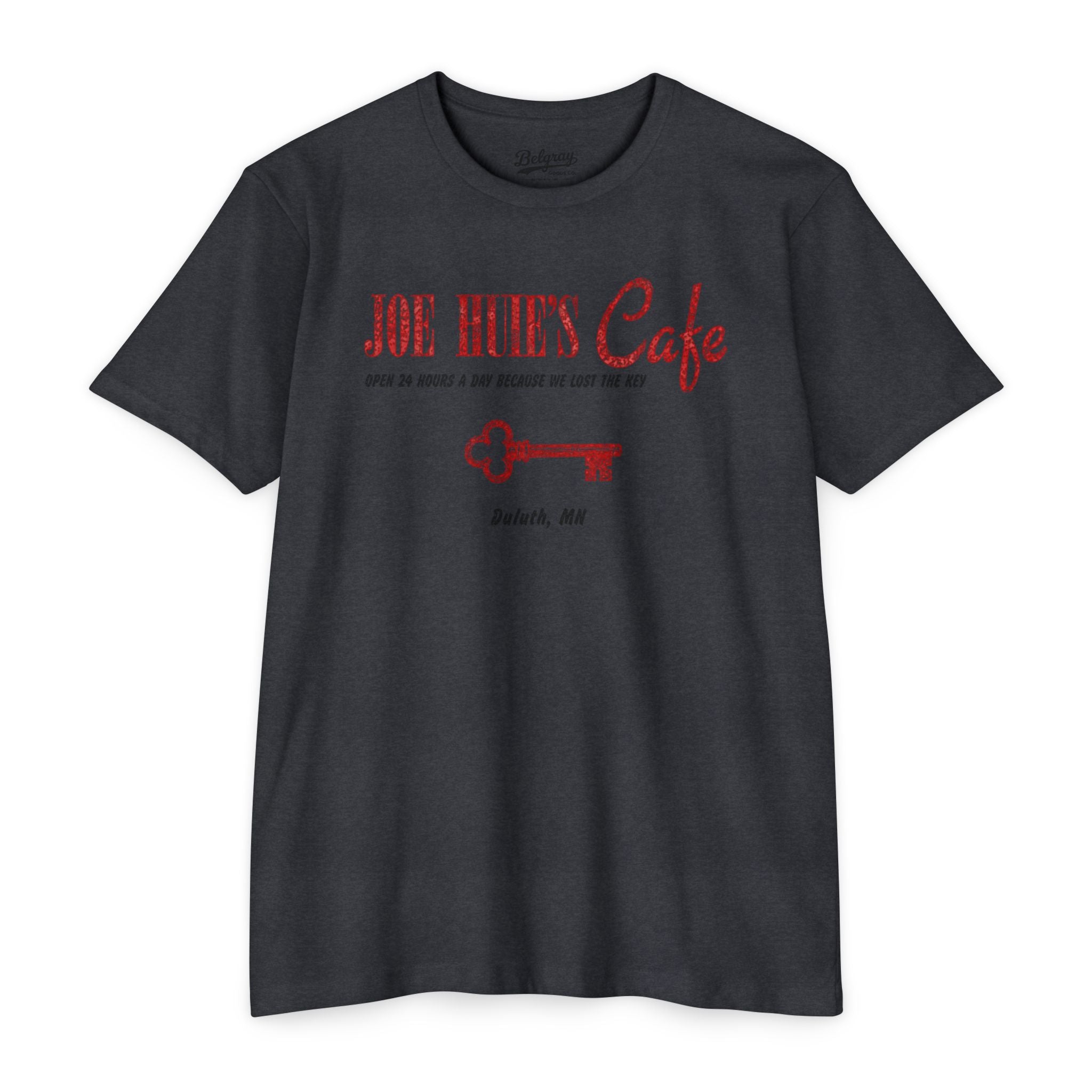 Joe Huie’s Cafe Vintage Key Tee – Duluth, MN Retro Diner Shirt