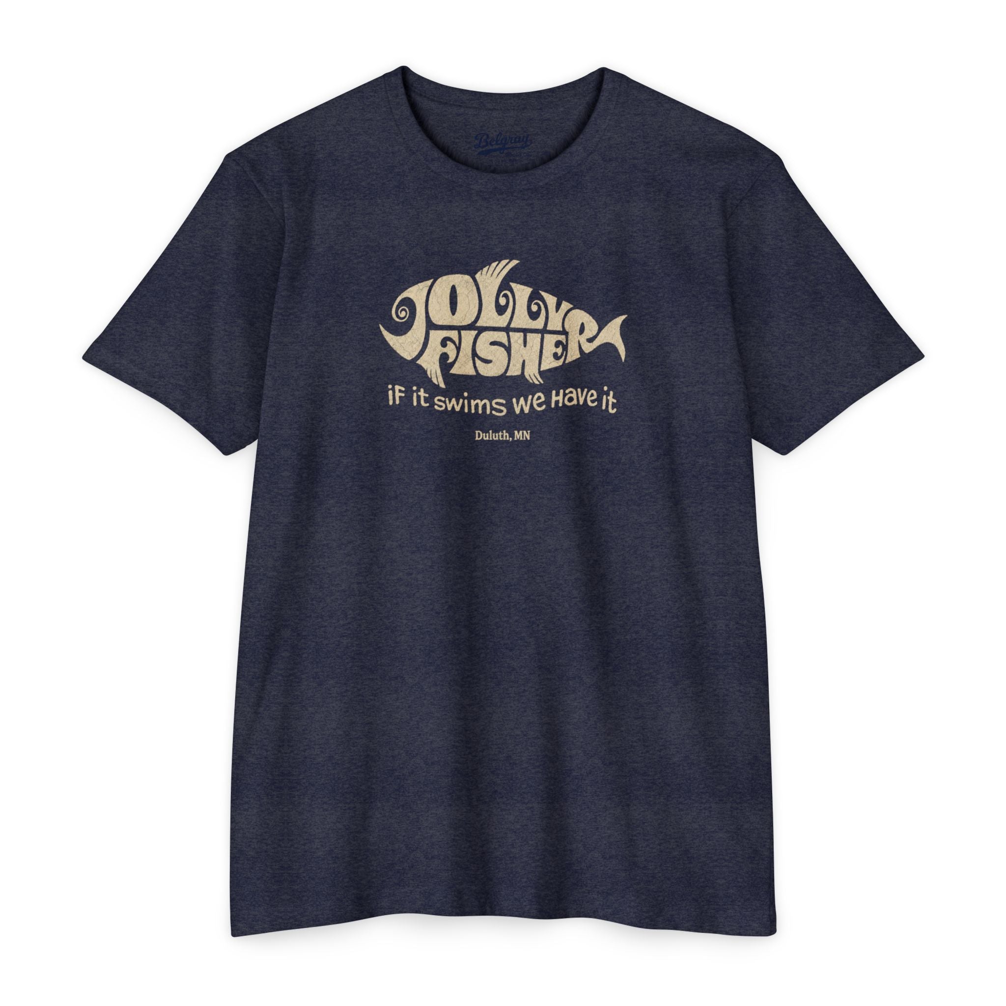 Jolly Fisher Duluth, MN Vintage Restaurant T-Shirt