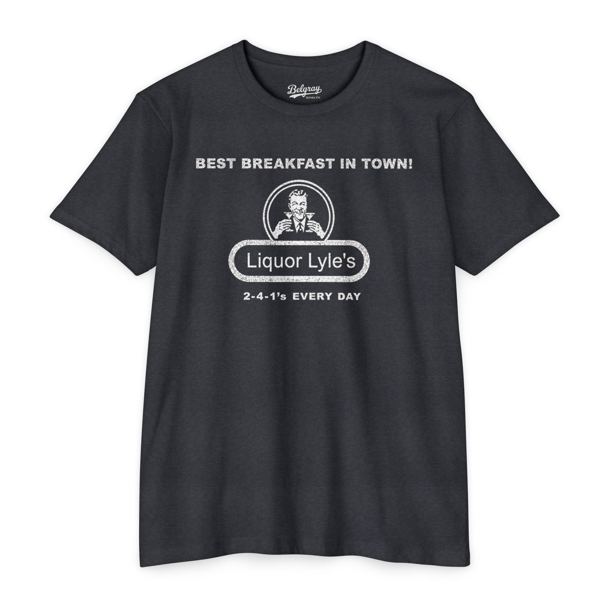 Liquor Lyle’s “Best Breakfast in Town” Vintage Distressed Tee - Minneapolis, MN