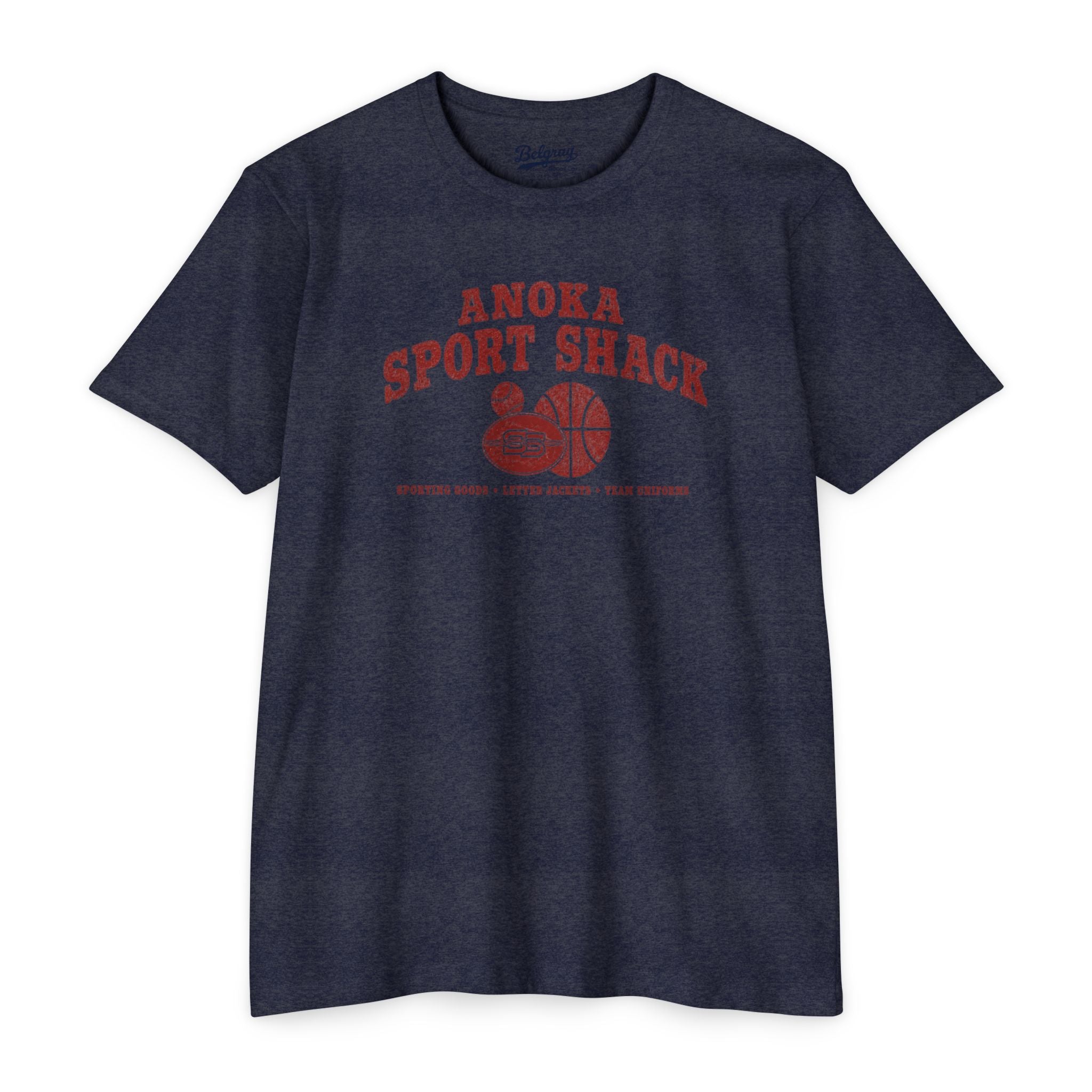 Anoka Sport Shack Vintage T-Shirt – Anoka, Minnesota Retro Sports Shop Tee