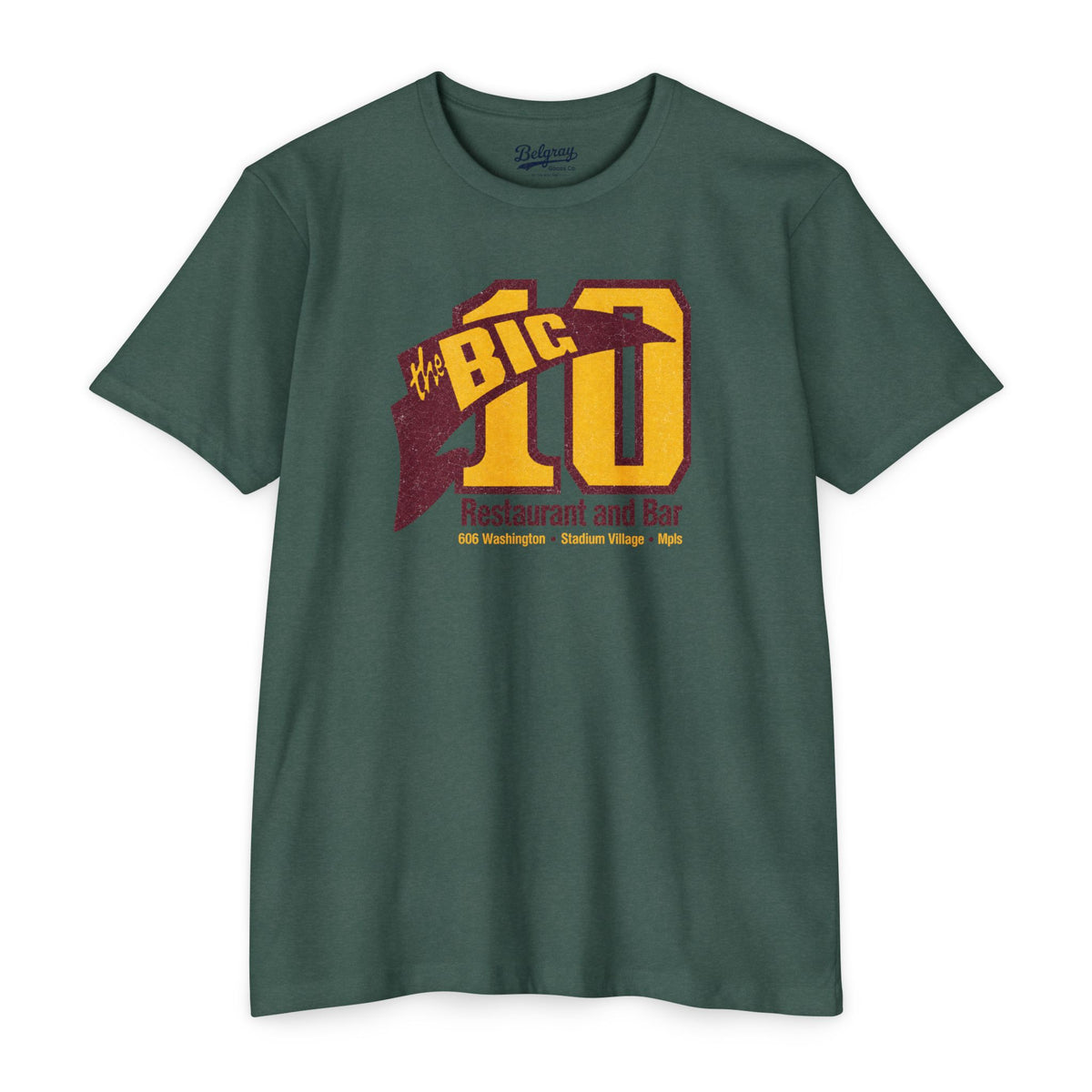 The Big 10 Restaurant & Bar Retro T-Shirt – Stadium Village Minneapolis