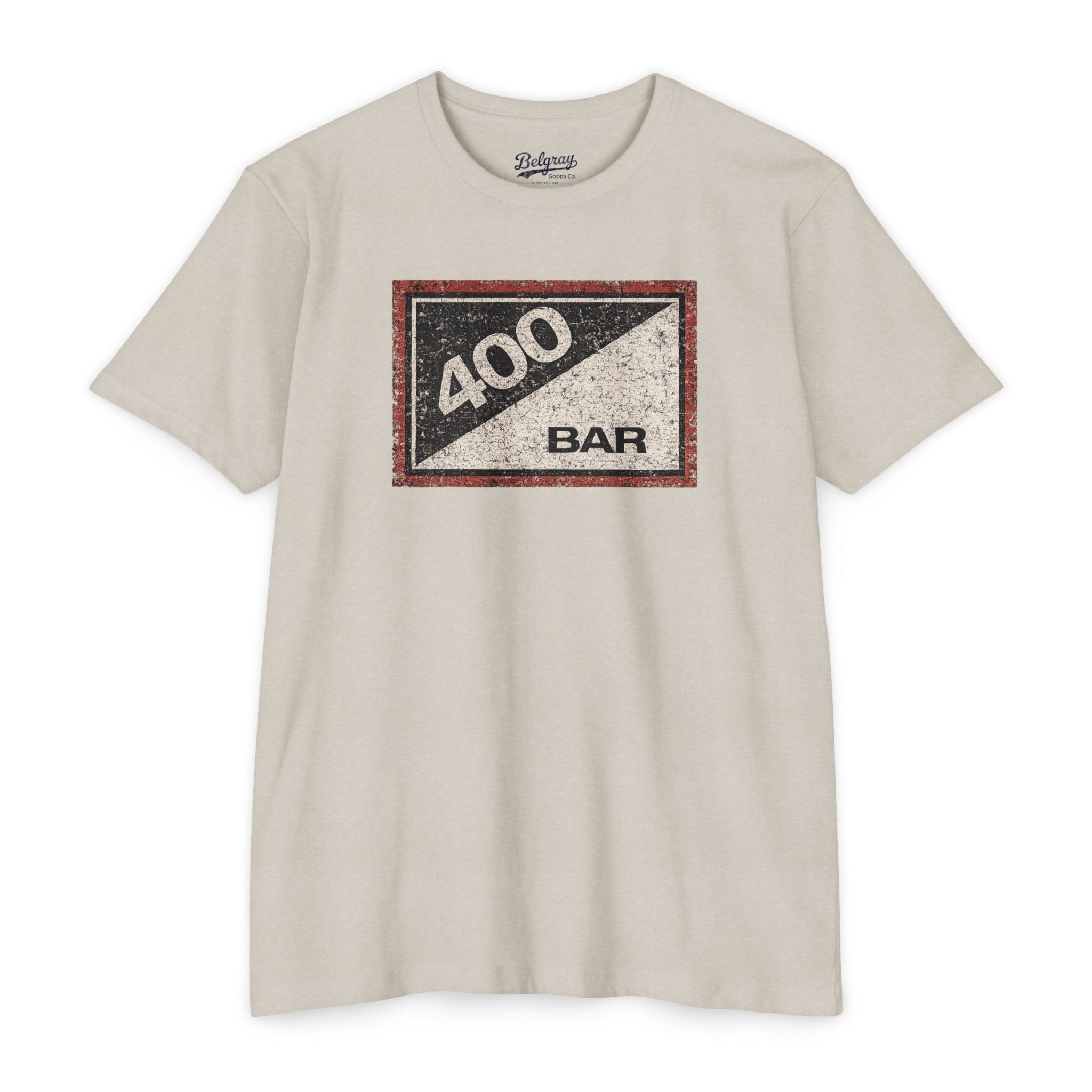 400 Bar Vintage Tee – West Bank MPLS Distressed Retro Bar Shirt