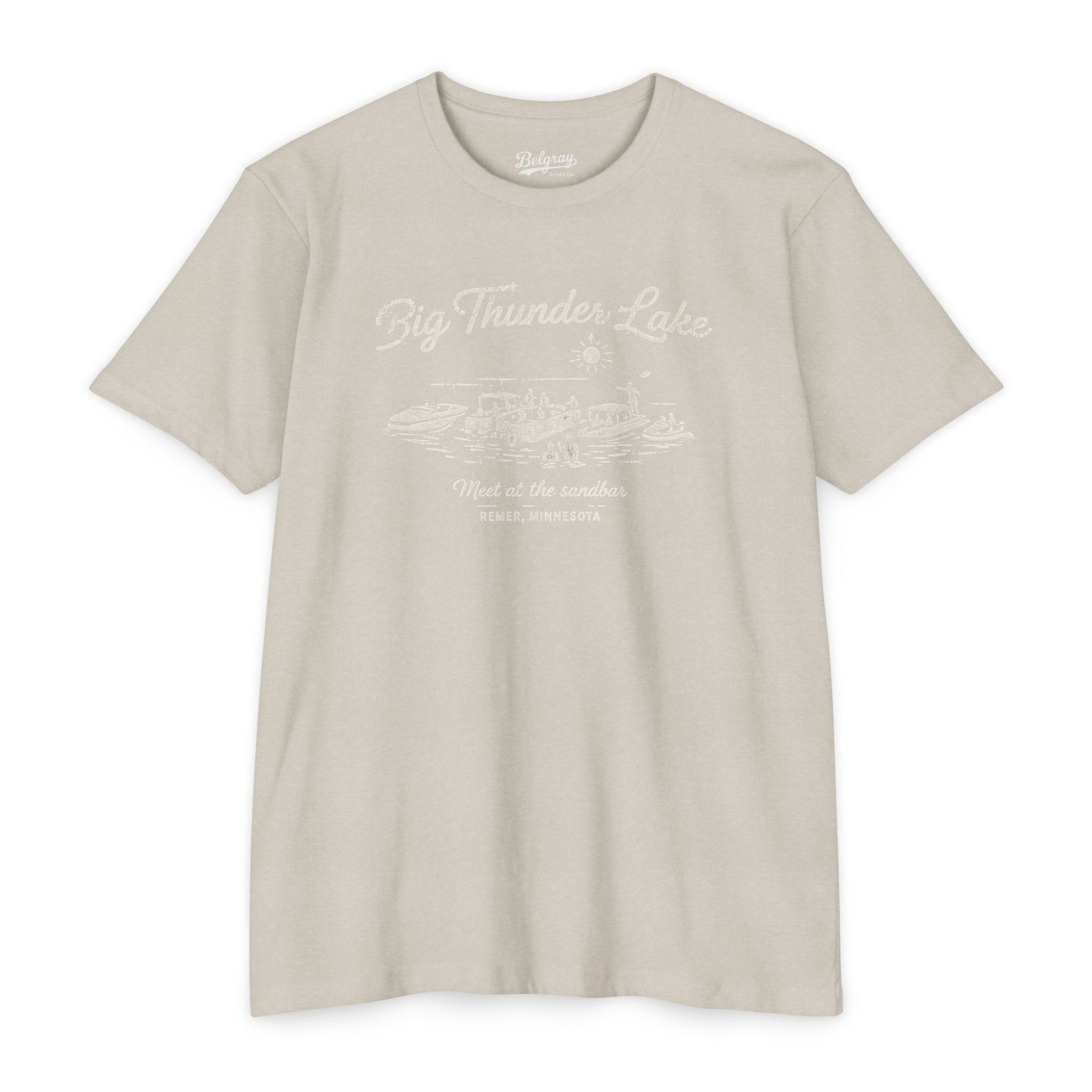 Big Thunder Lake Minnesota T-Shirt – Vintage Sandbar Retro Tee