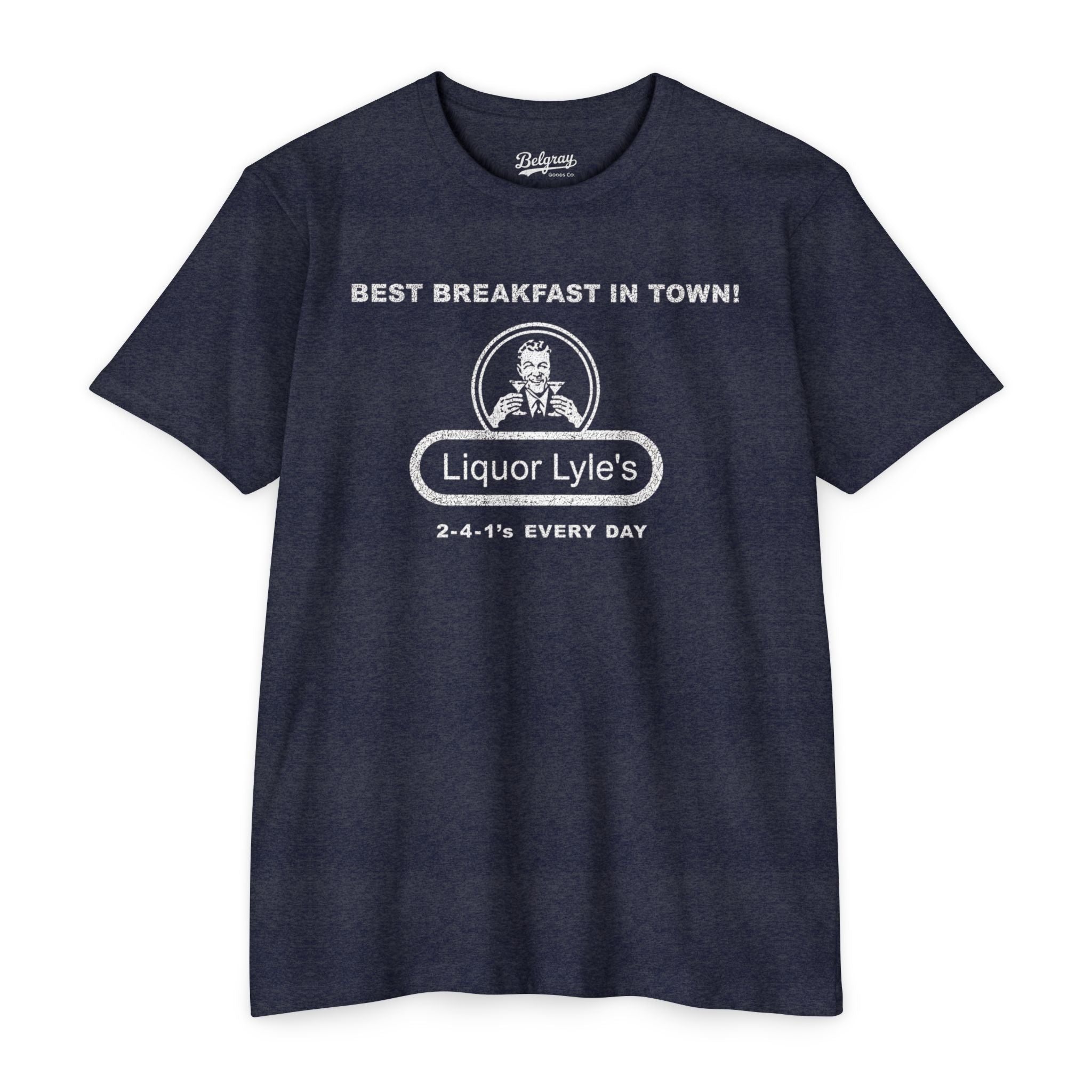 Liquor Lyle’s “Best Breakfast in Town” Vintage Distressed Tee - Minneapolis, MN