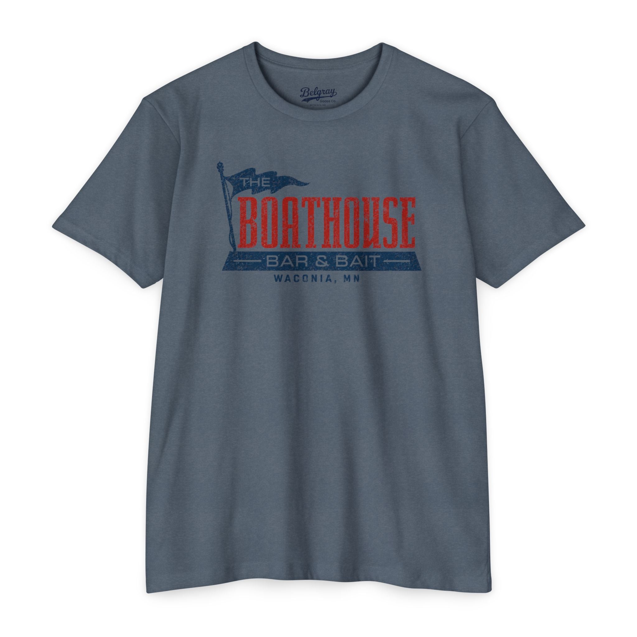 Boathouse Bar & Bait – Waconia, MN Vintage Distressed Logo