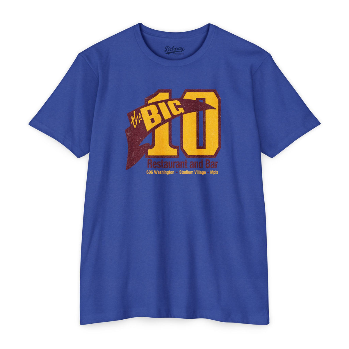 The Big 10 Restaurant & Bar Retro T-Shirt – Stadium Village Minneapolis
