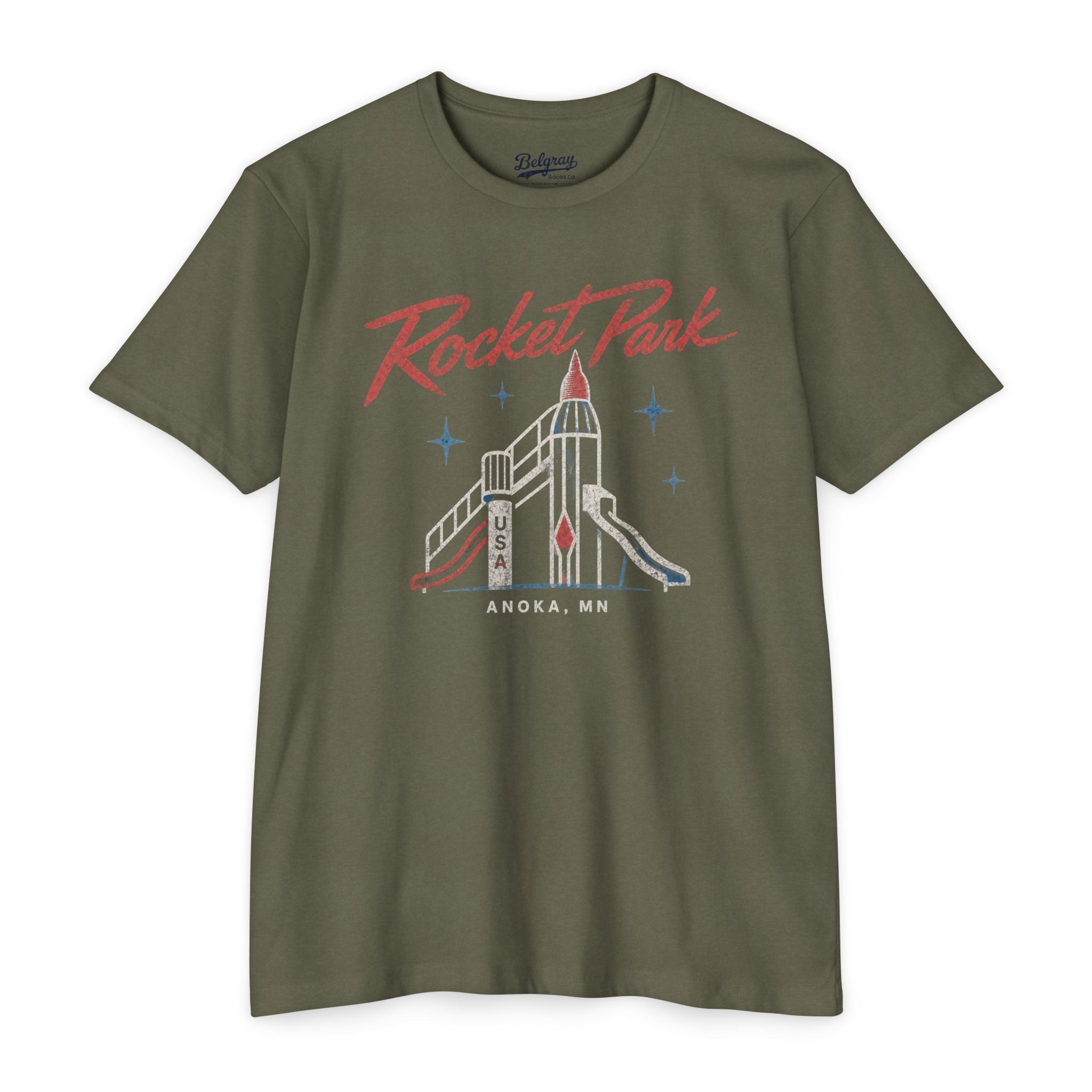 Rocket Park Retro Tee – Anoka, MN