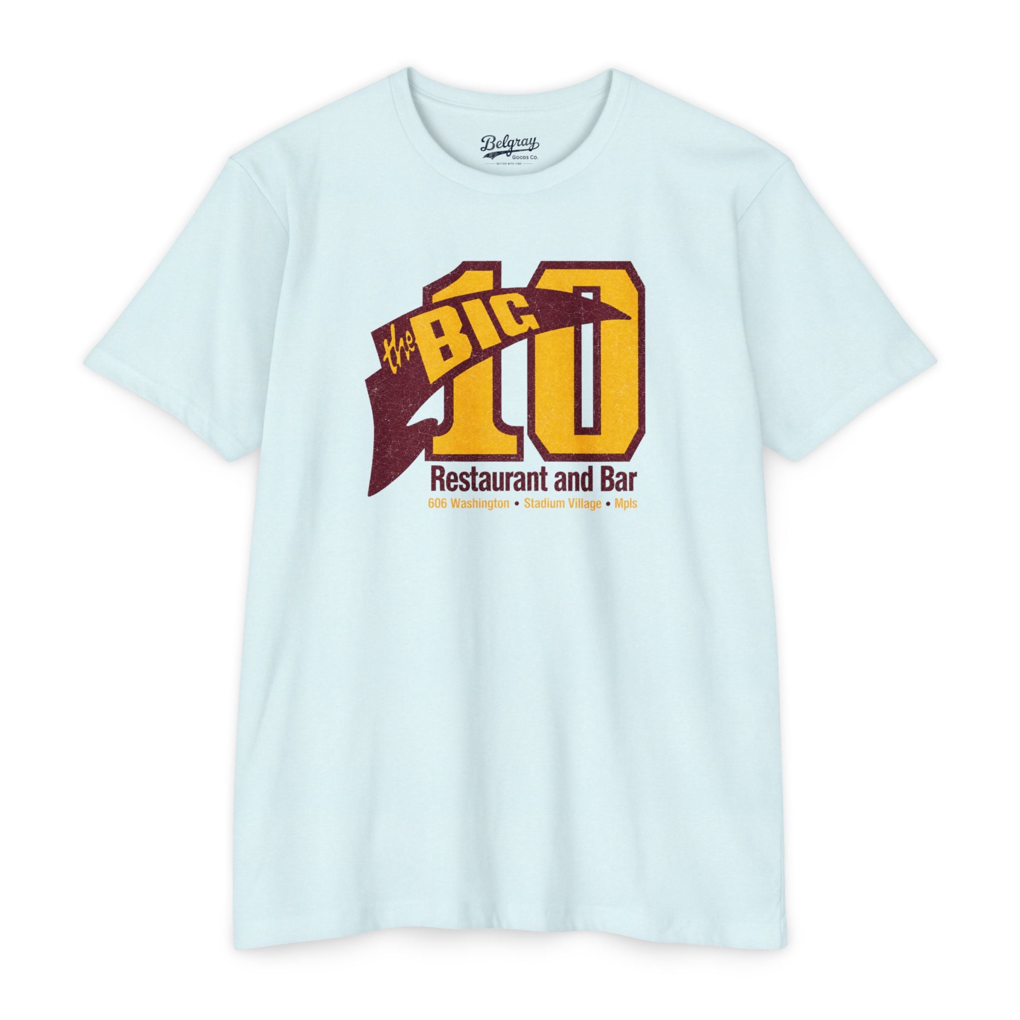 The Big 10 Restaurant & Bar Retro T-Shirt – Stadium Village Minneapolis
