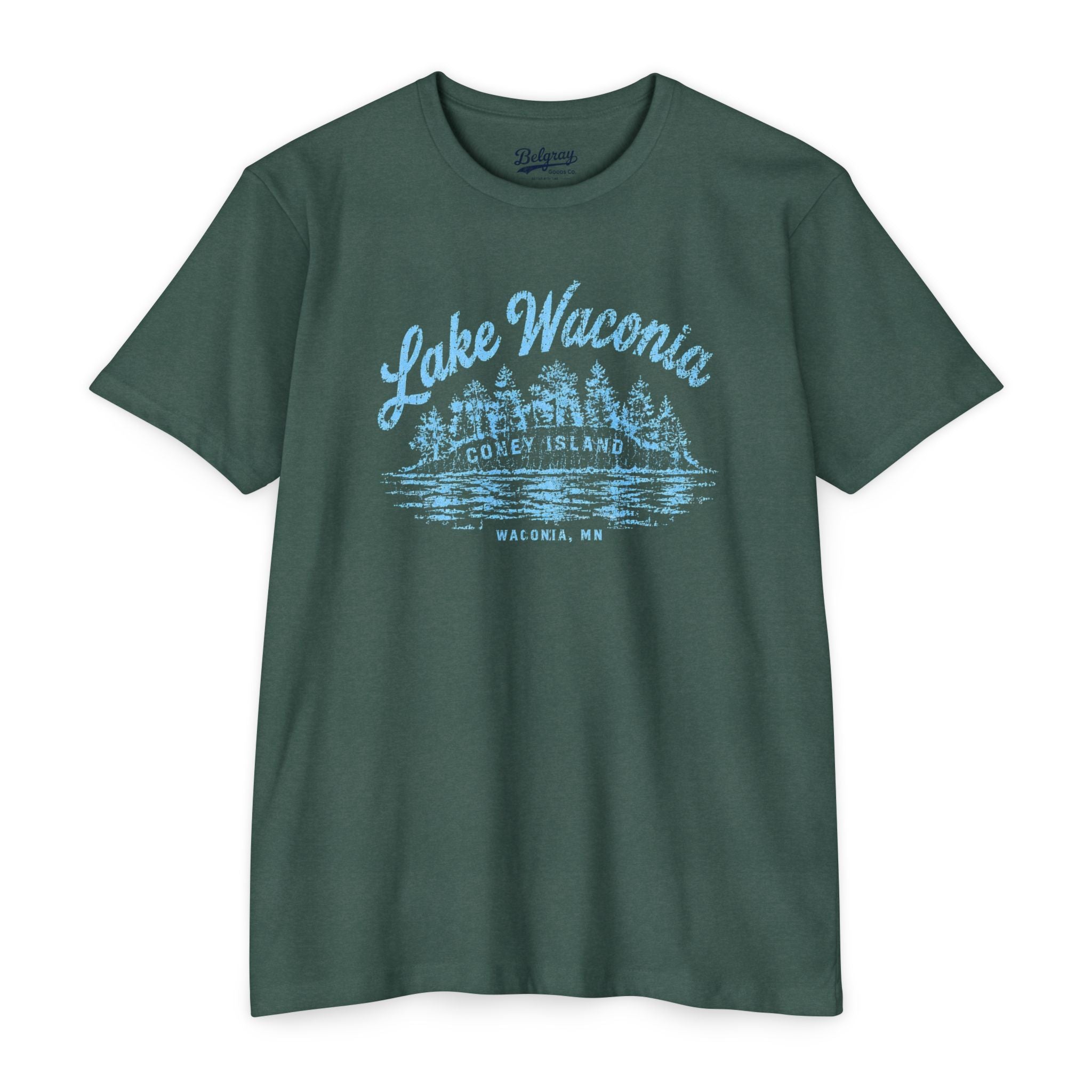 Lake Waconia T-Shirt – Coney Island Minnesota Retro Lake Tee