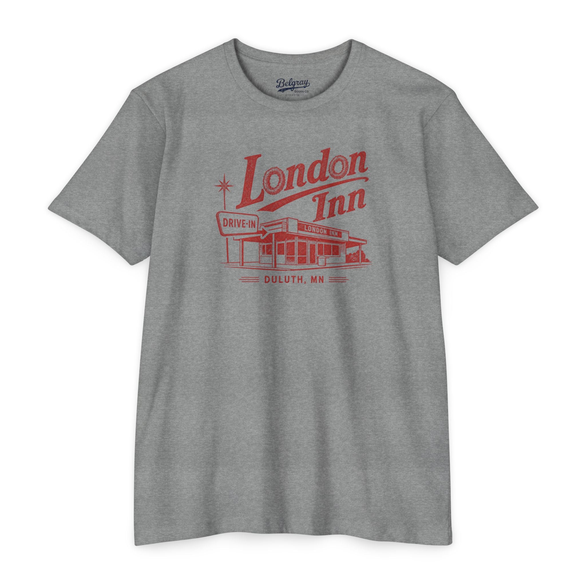 London Inn Drive-In Onion Ring Tee – Duluth, MN