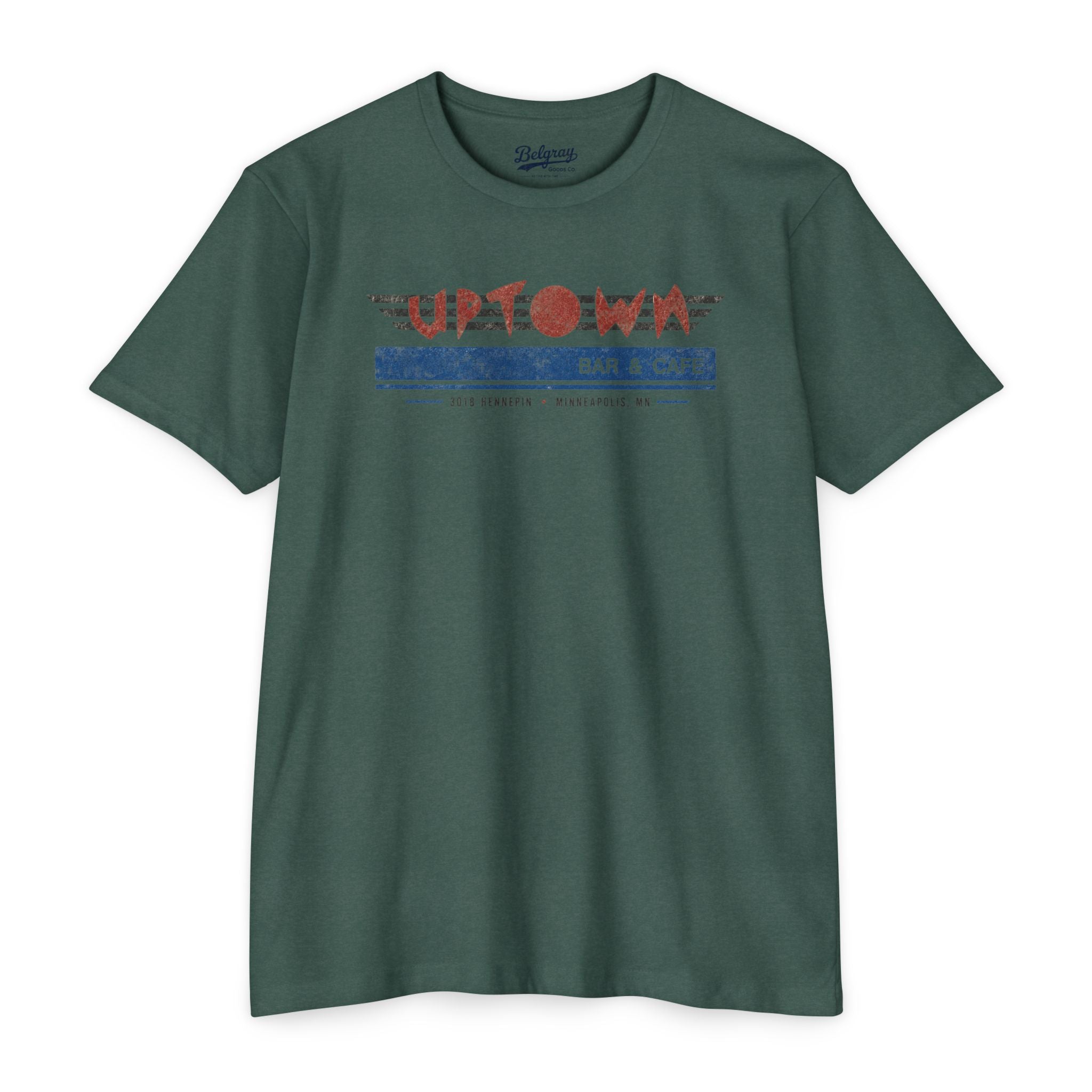 Vintage Uptown Bar & Cafe Minneapolis T-Shirt – 3018 Hennepin Retro Bar Tee