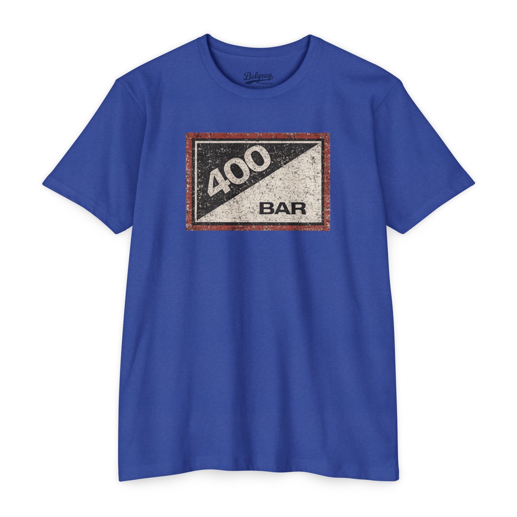 400 Bar Vintage Tee – West Bank MPLS Distressed Retro Bar Shirt