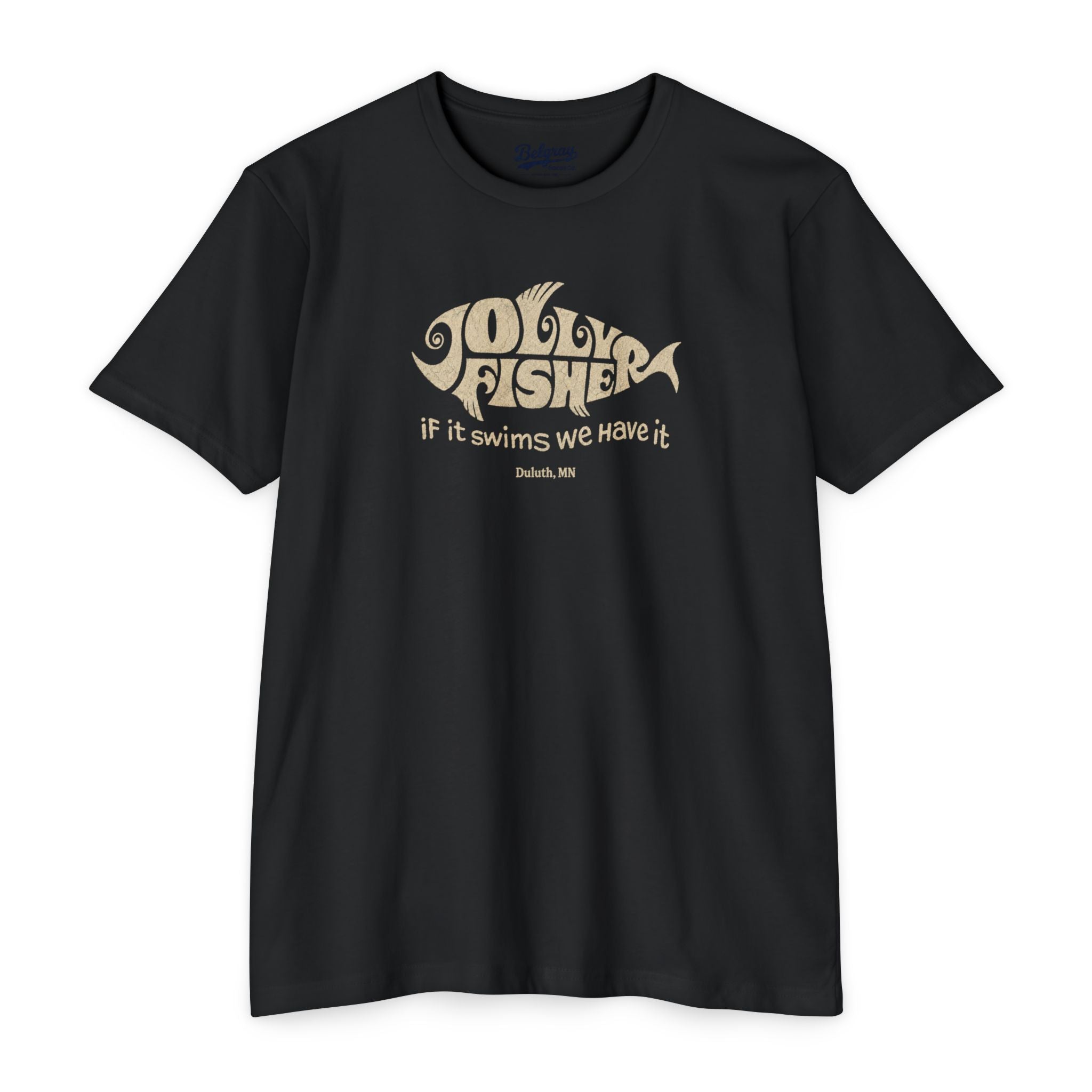 Jolly Fisher Duluth, MN Vintage Restaurant T-Shirt