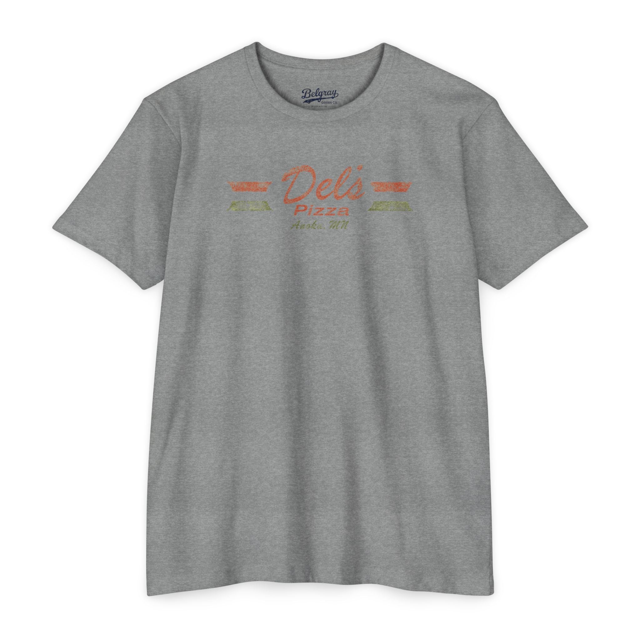 Del’s Pizza Retro T-Shirt | Anoka, Minnesota Pizza & Arcade Legend