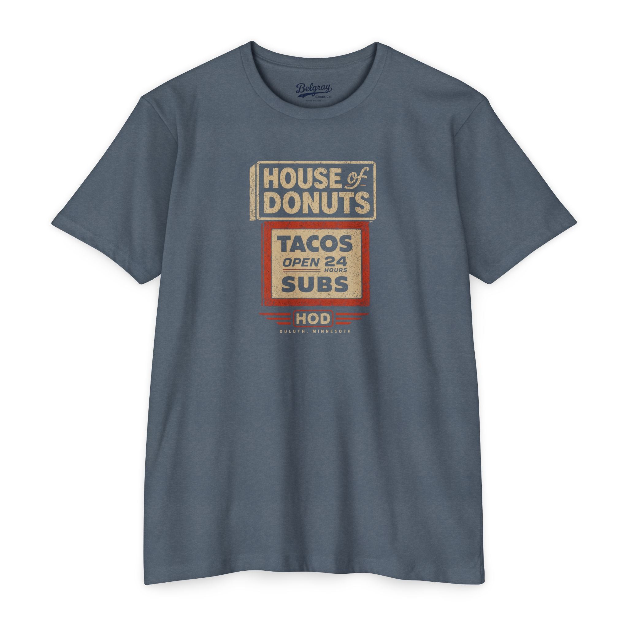 House of Donuts (HOD) Vintage T-Shirt | Duluth, Minnesota Nostalgia Tee