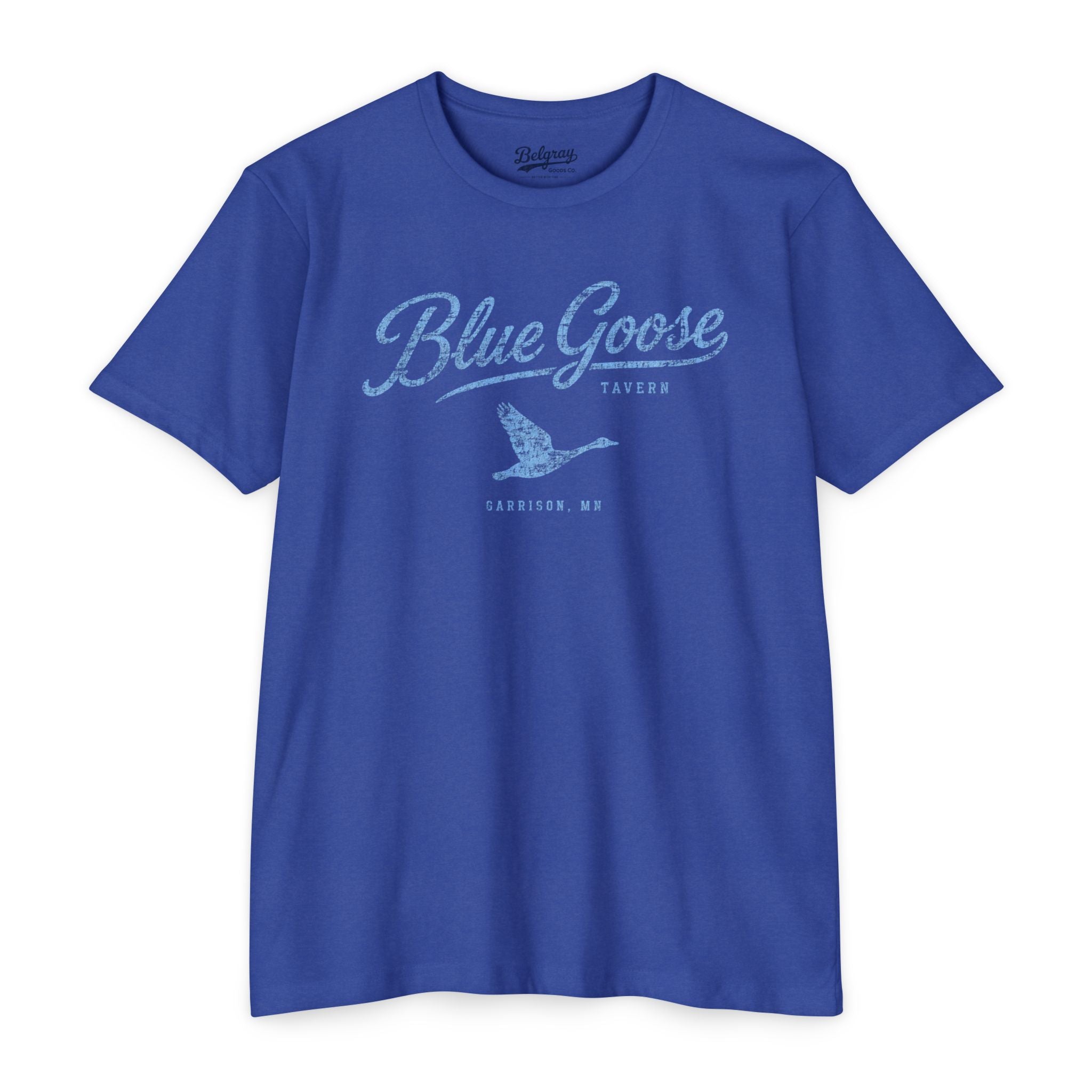 Blue Goose Tavern T-Shirt – Garrison, MN Vintage Lake Tee
