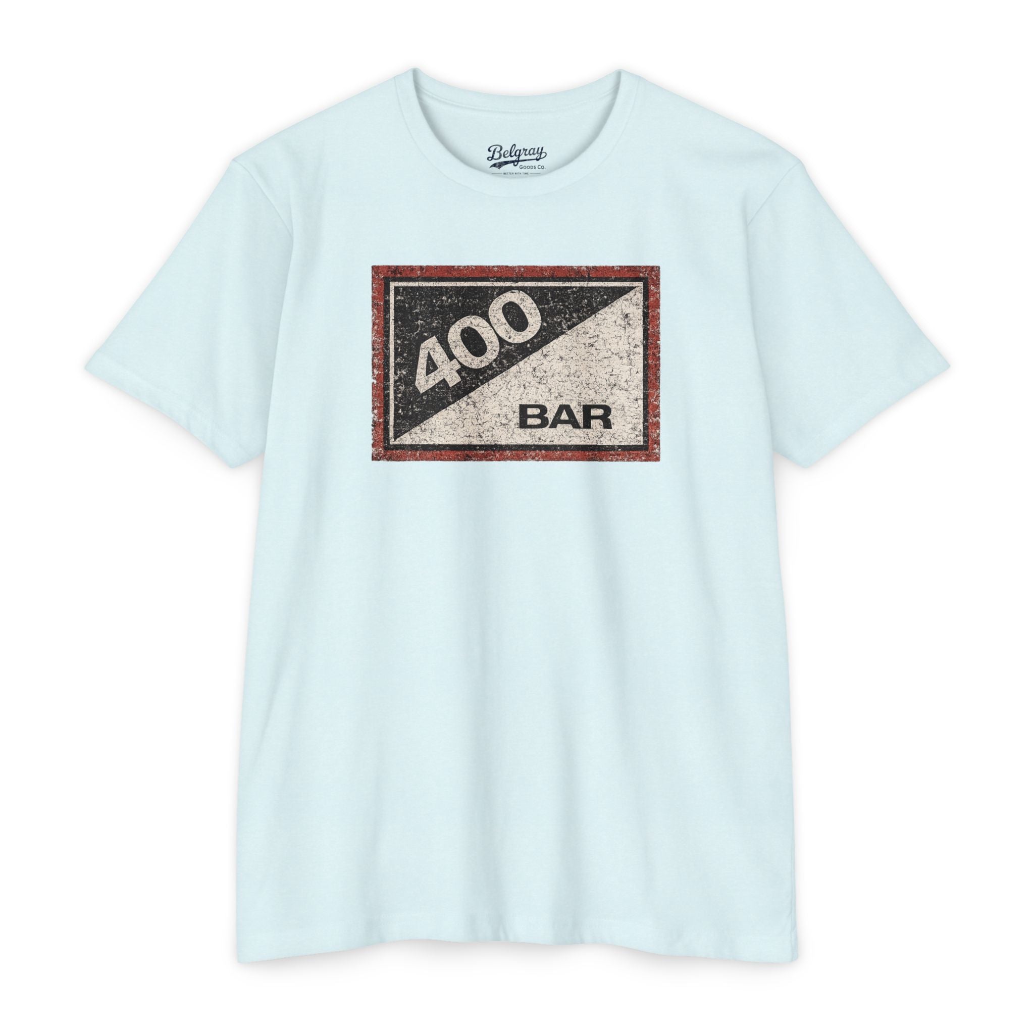400 Bar Vintage Tee – West Bank MPLS Distressed Retro Bar Shirt