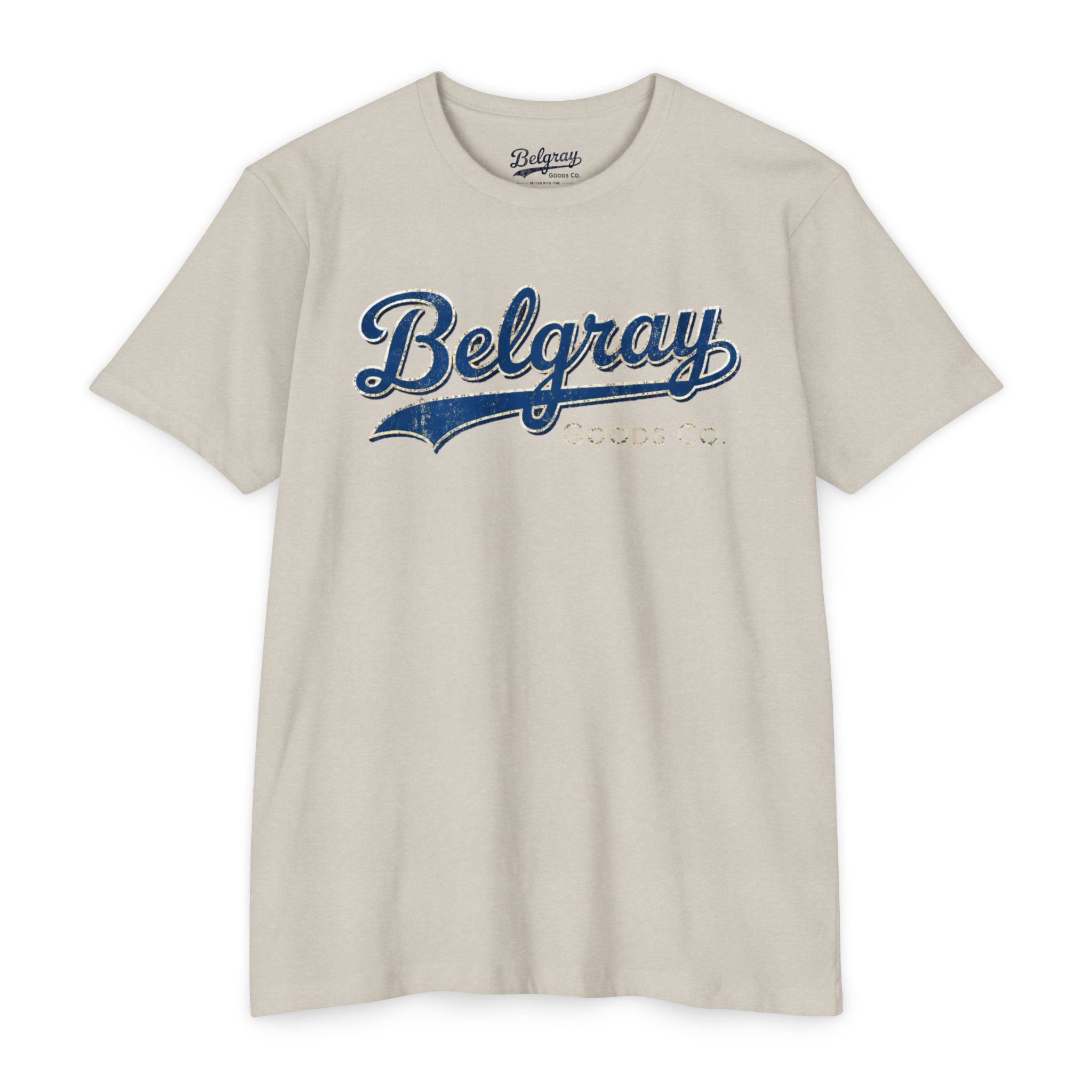 Belgray Goods Co. T-Shirt – Vintage Retro Logo Tee
