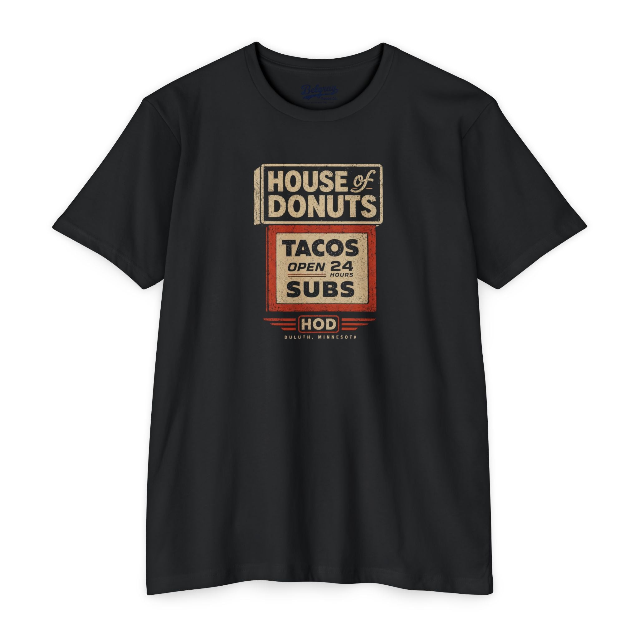 House of Donuts (HOD) Vintage T-Shirt | Duluth, Minnesota Nostalgia Tee