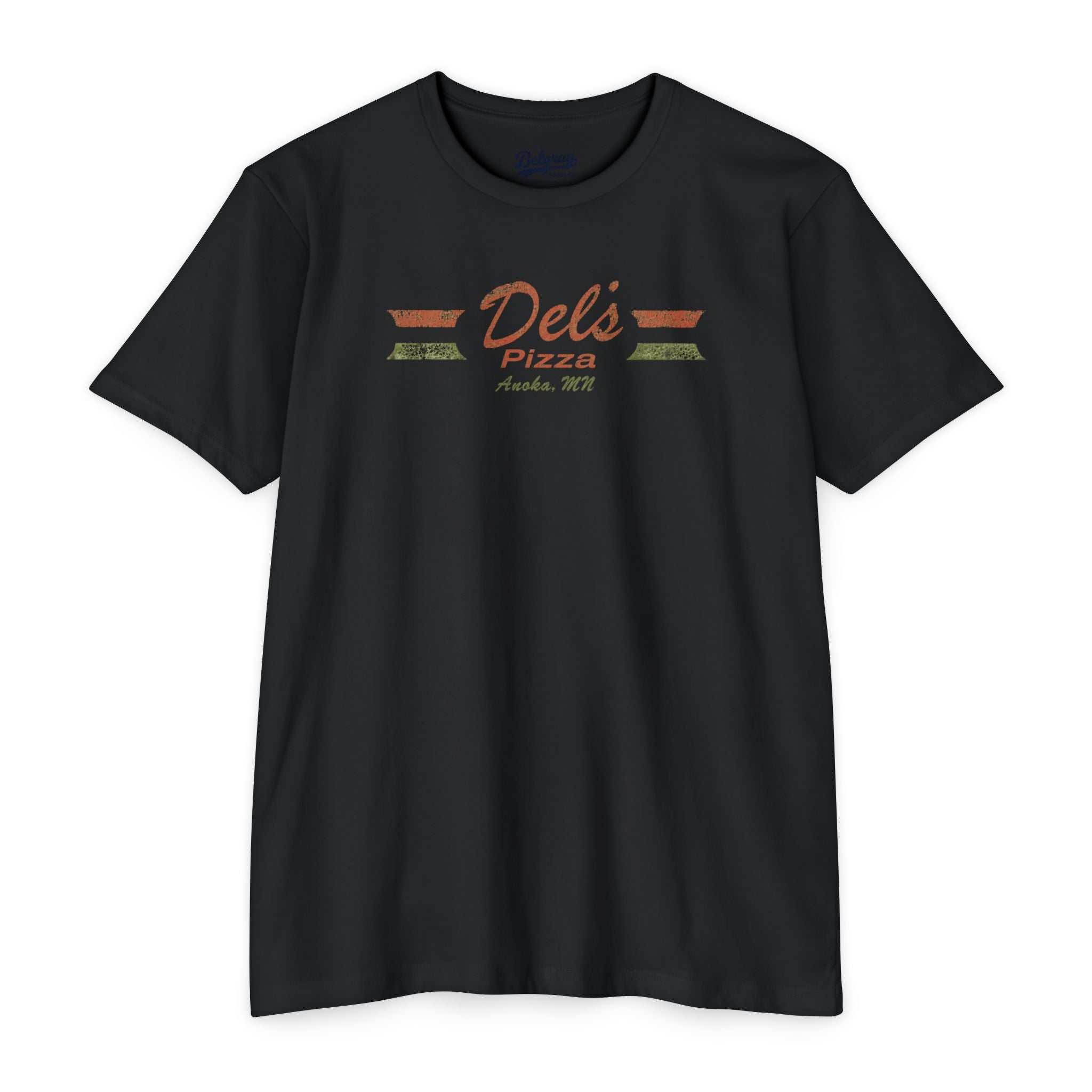 Del’s Pizza Retro T-Shirt | Anoka, Minnesota Pizza & Arcade Legend