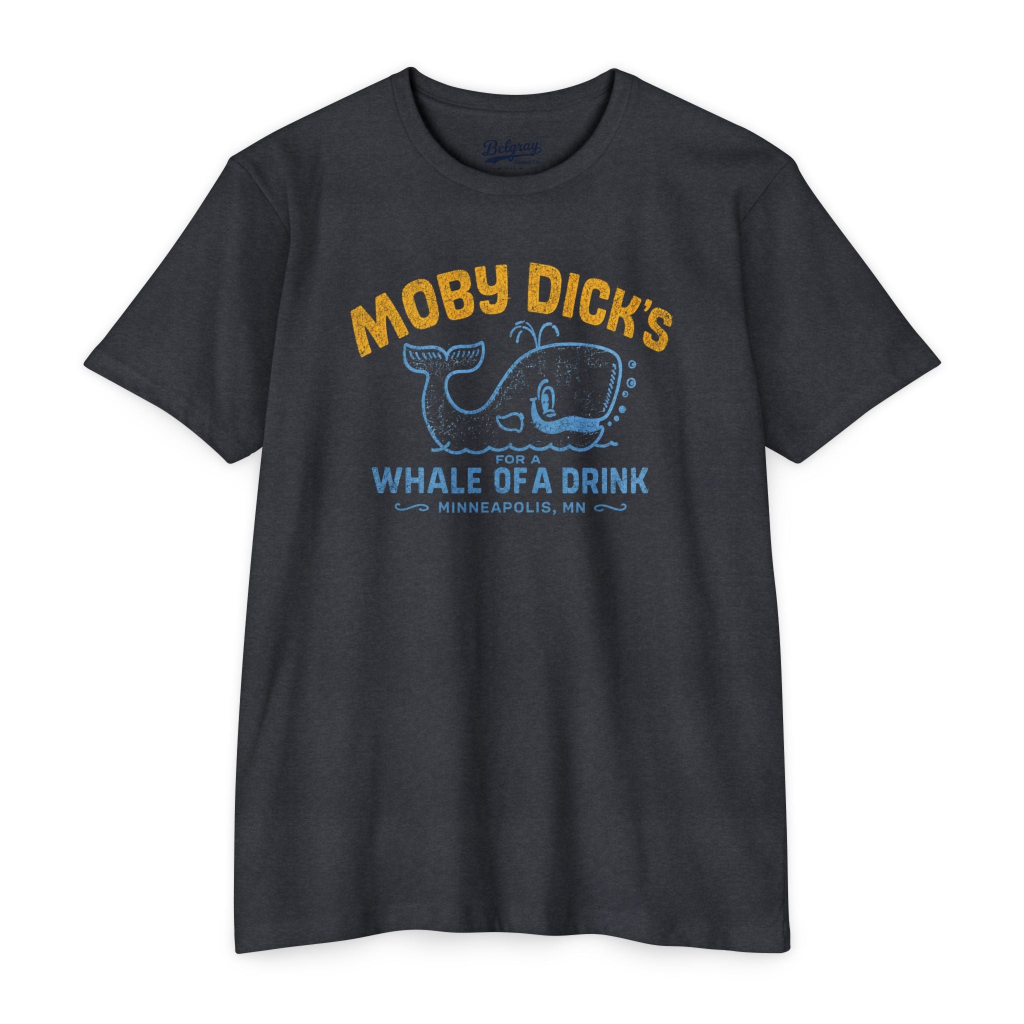 Moby Dick’s “Whale of a Drink” Vintage Tee – Minneapolis, MN Retro Bar Shirt