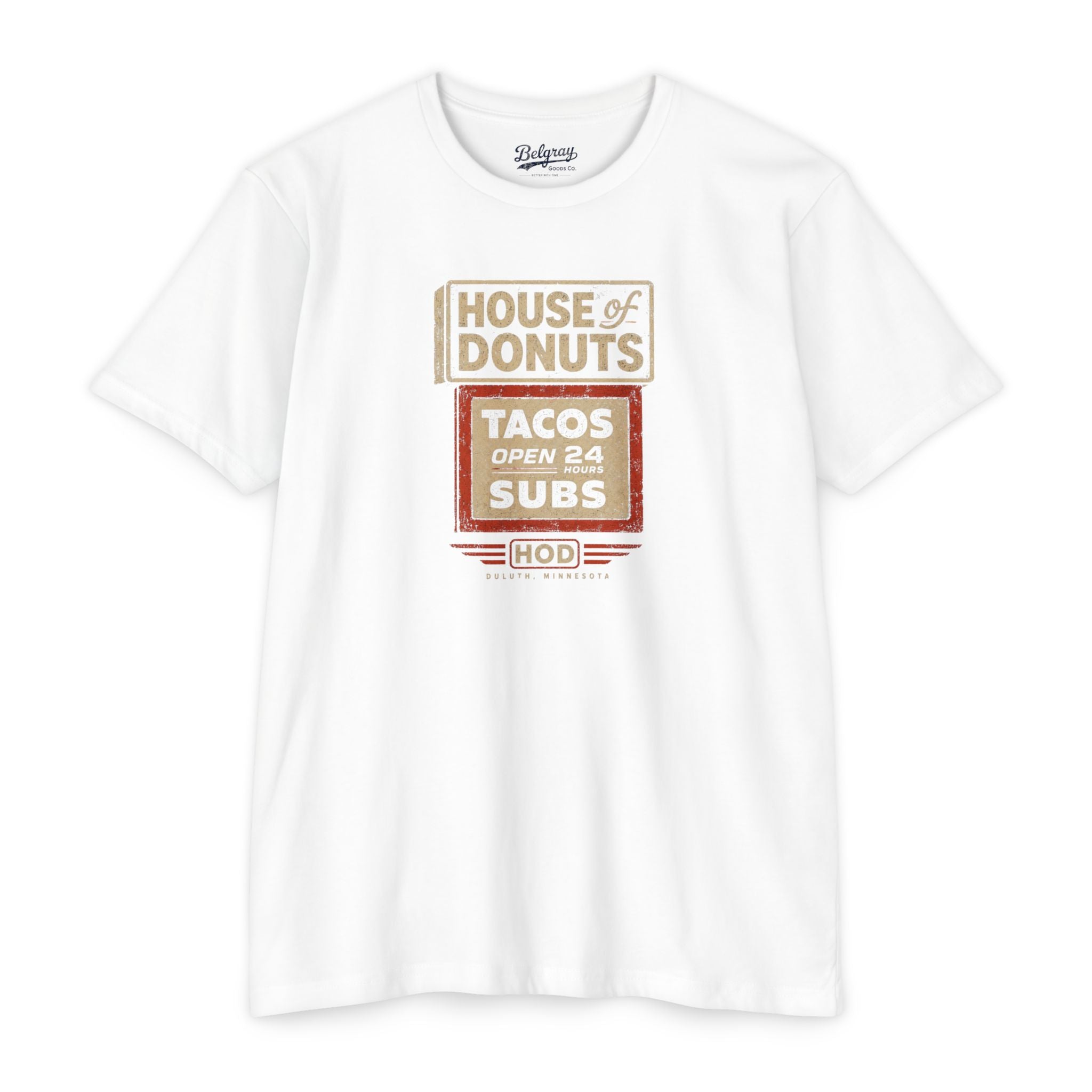 House of Donuts (HOD) Vintage T-Shirt | Duluth, Minnesota Nostalgia Tee