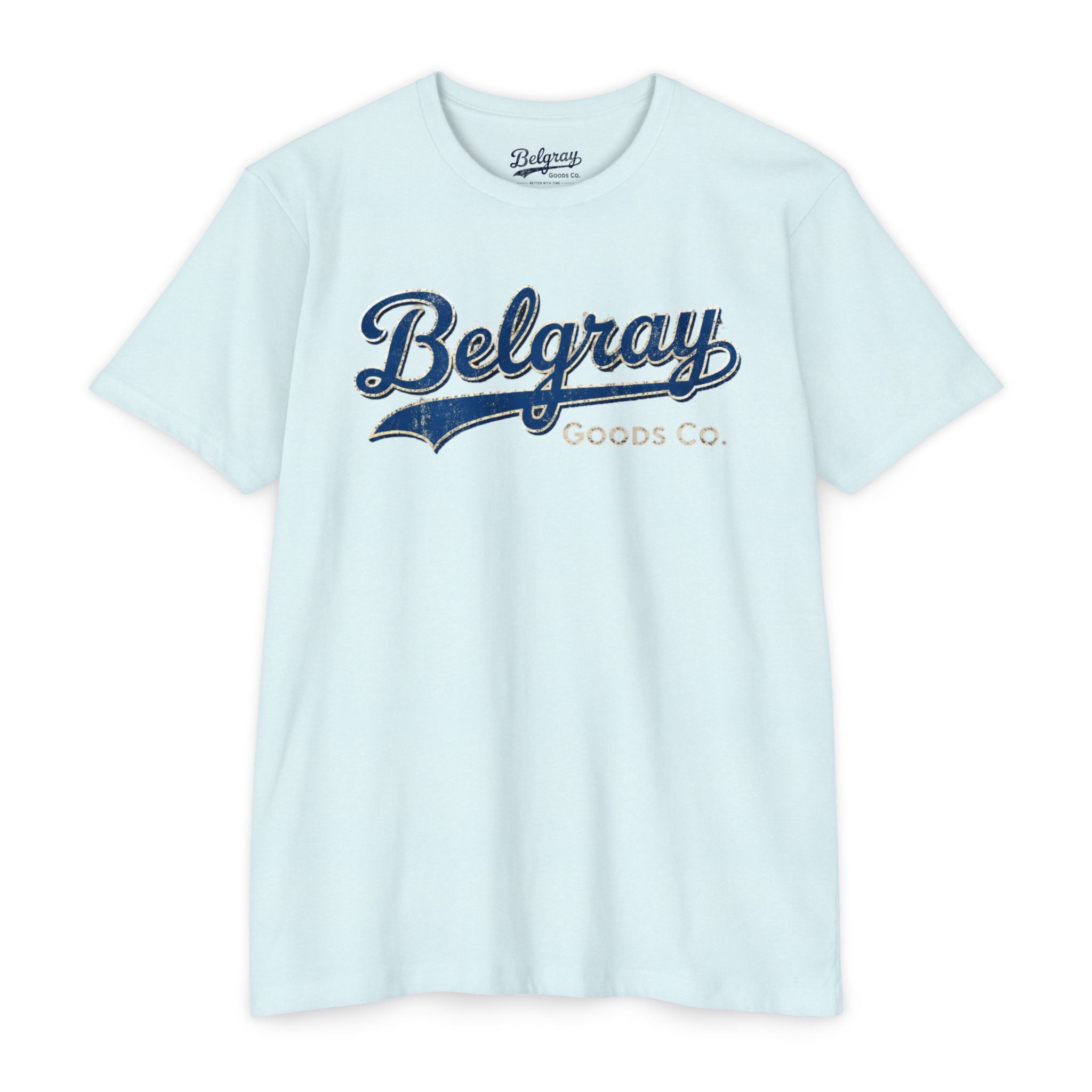 Belgray Goods Co. T-Shirt – Vintage Retro Logo Tee