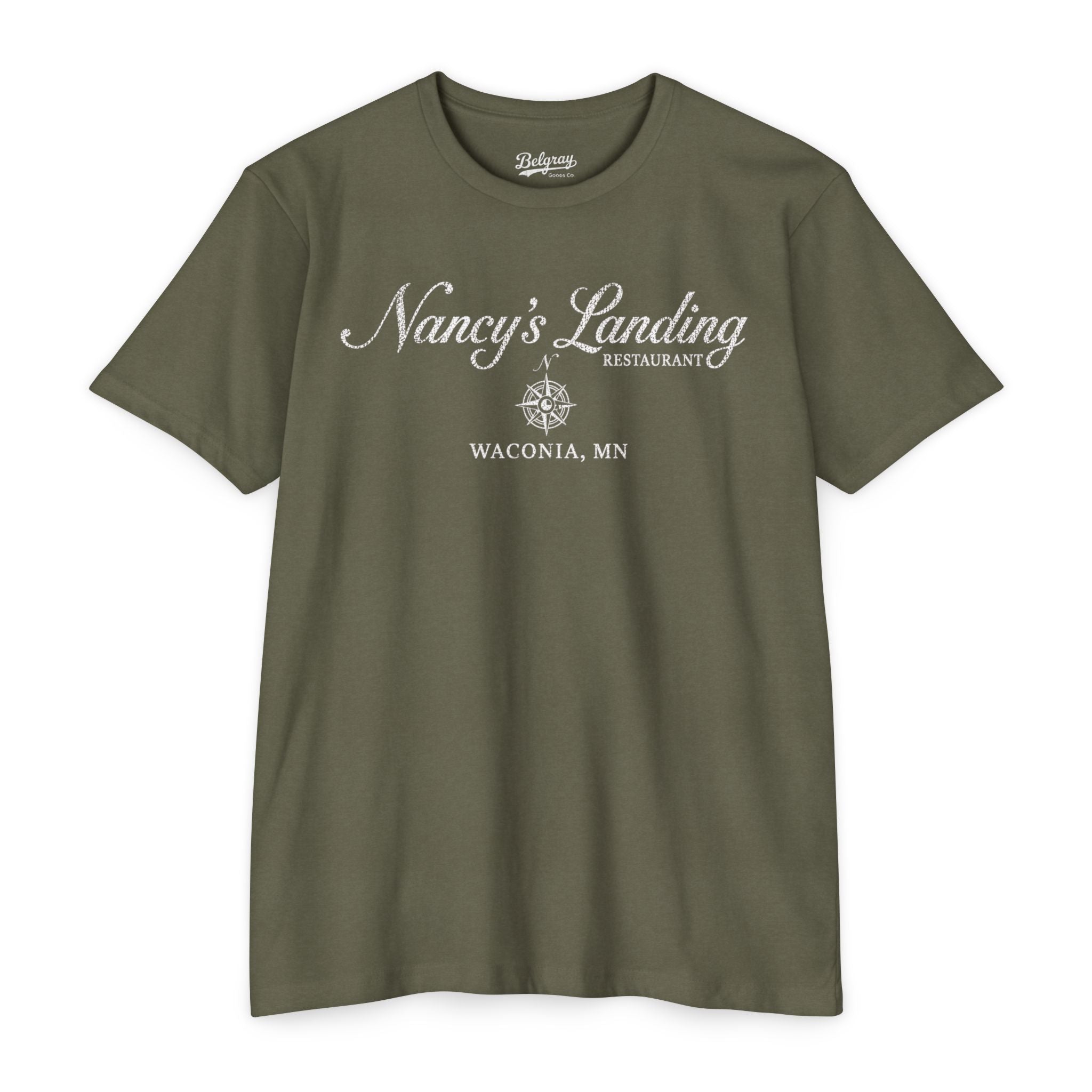 Nancy’s Landing Restaurant Vintage Logo Tee – Waconia, MN