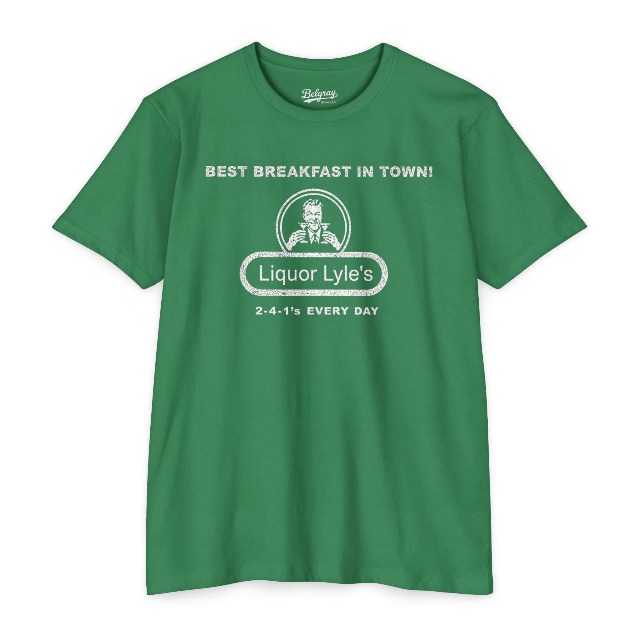 Liquor Lyle’s “Best Breakfast in Town” Vintage Distressed Tee - Minneapolis, MN