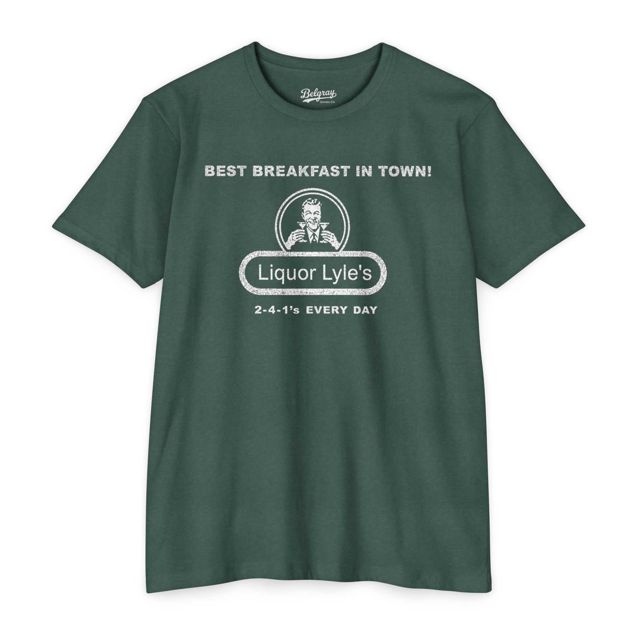 Liquor Lyle’s “Best Breakfast in Town” Vintage Distressed Tee - Minneapolis, MN