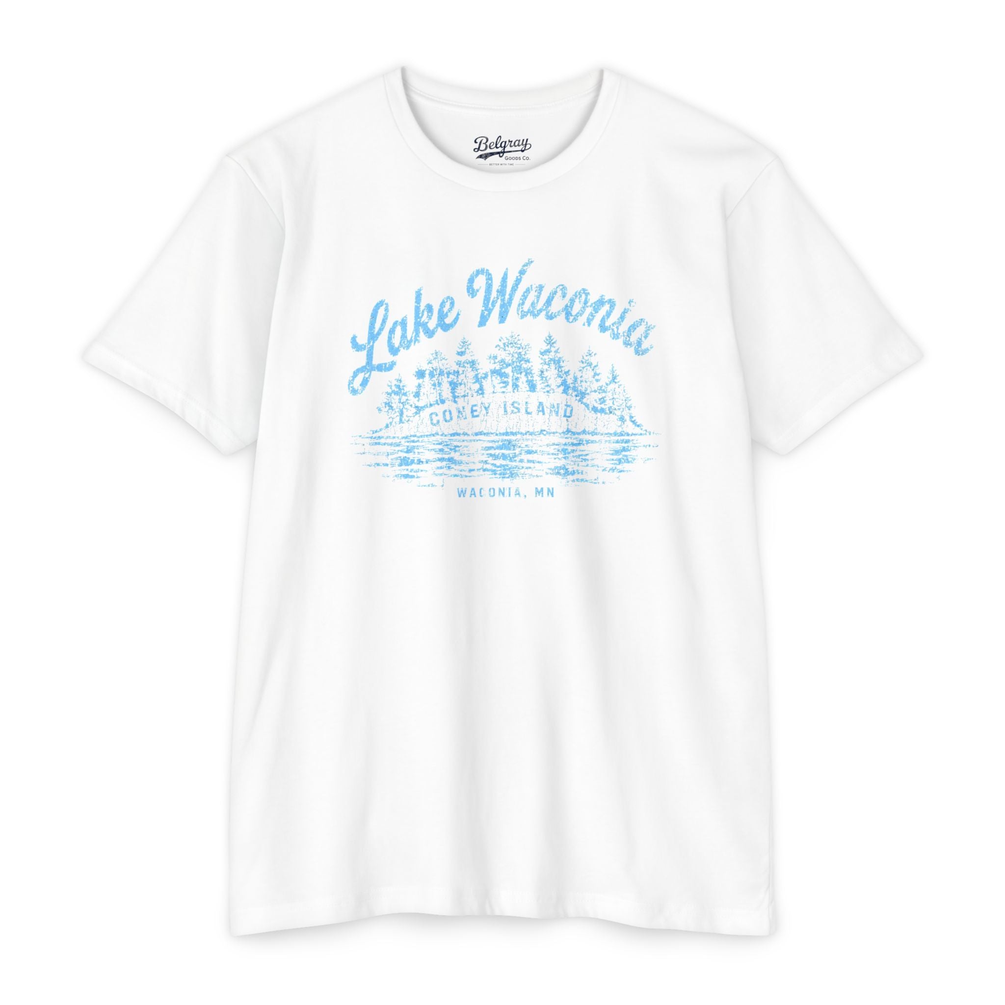 Lake Waconia T-Shirt – Coney Island Minnesota Retro Lake Tee