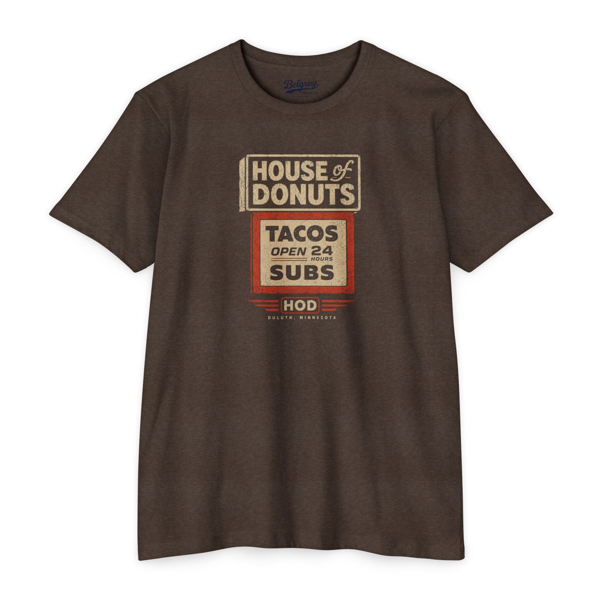 House of Donuts (HOD) Vintage T-Shirt | Duluth, Minnesota Nostalgia Tee