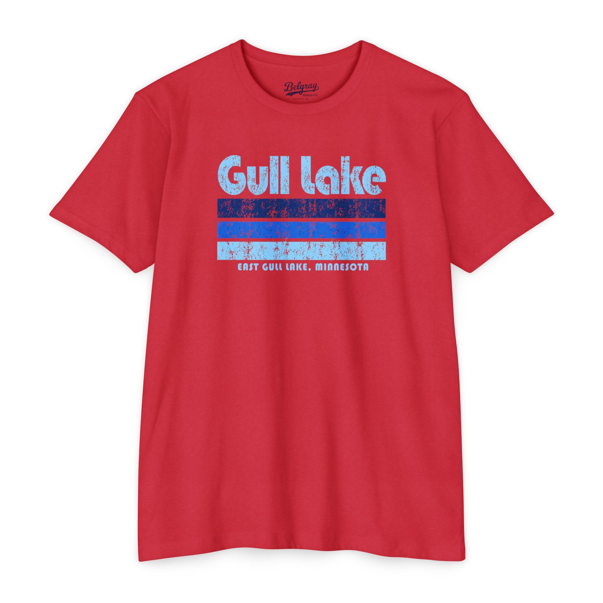 Gull Lake T-Shirt – Vintage Minnesota Lake Tee | East Gull Lake Retro Shirt