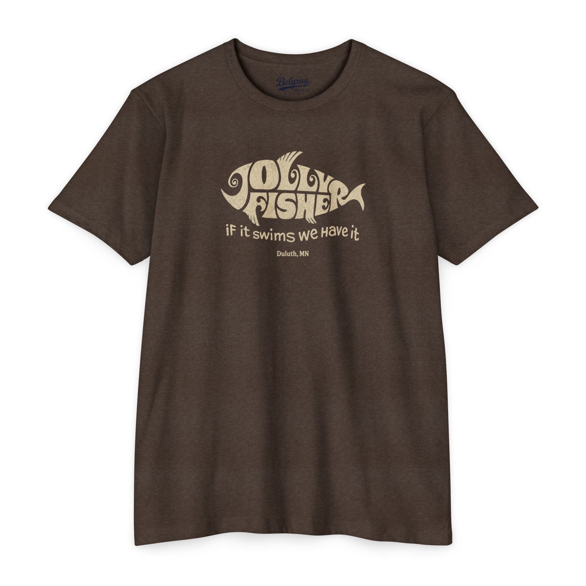 Jolly Fisher Duluth, MN Vintage Restaurant T-Shirt