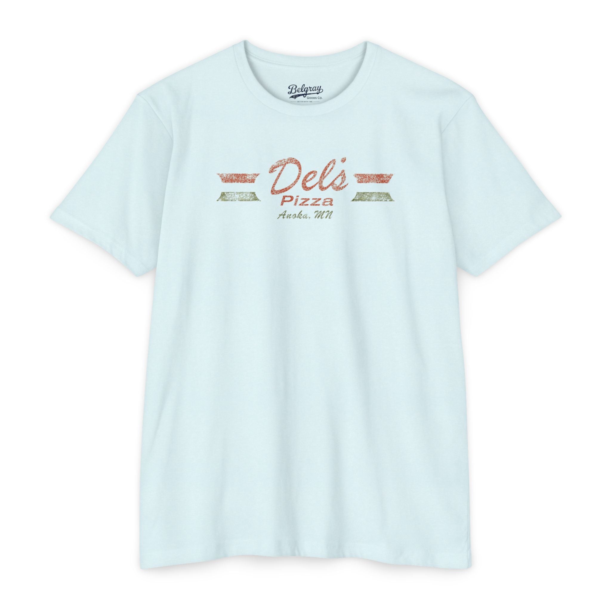 Del’s Pizza Retro T-Shirt | Anoka, Minnesota Pizza & Arcade Legend