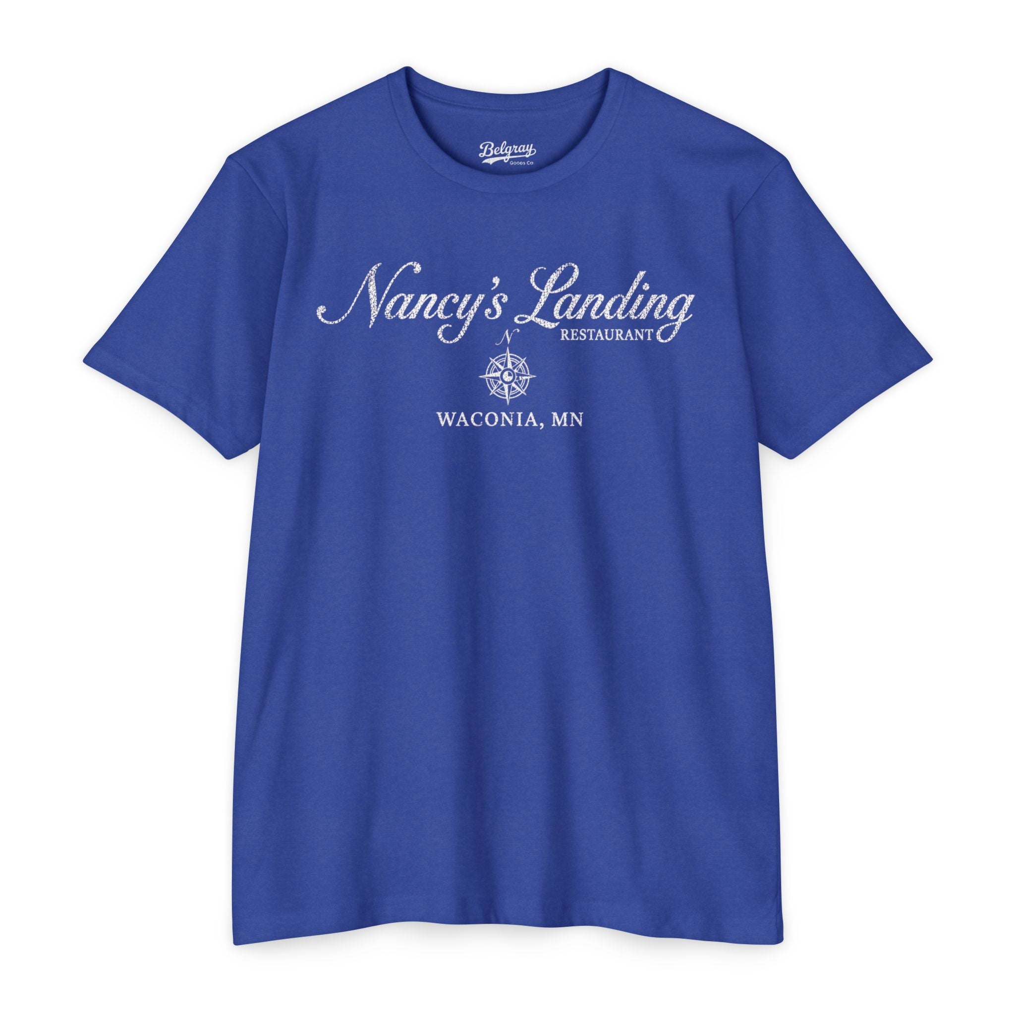 Nancy’s Landing Restaurant Vintage Logo Tee – Waconia, MN