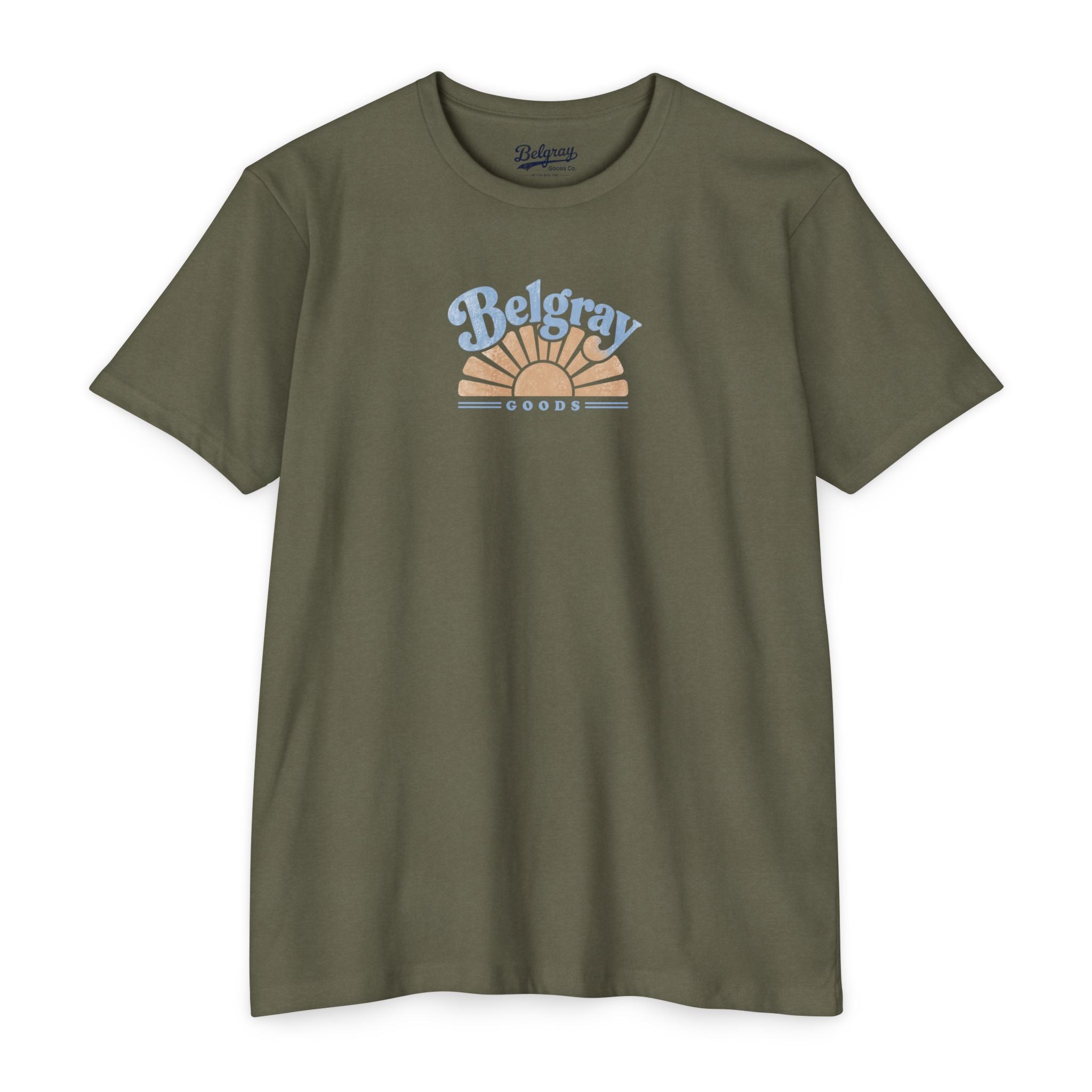 Belgray Goods Sunrise Logo T-Shirt – Vintage Brand Tee