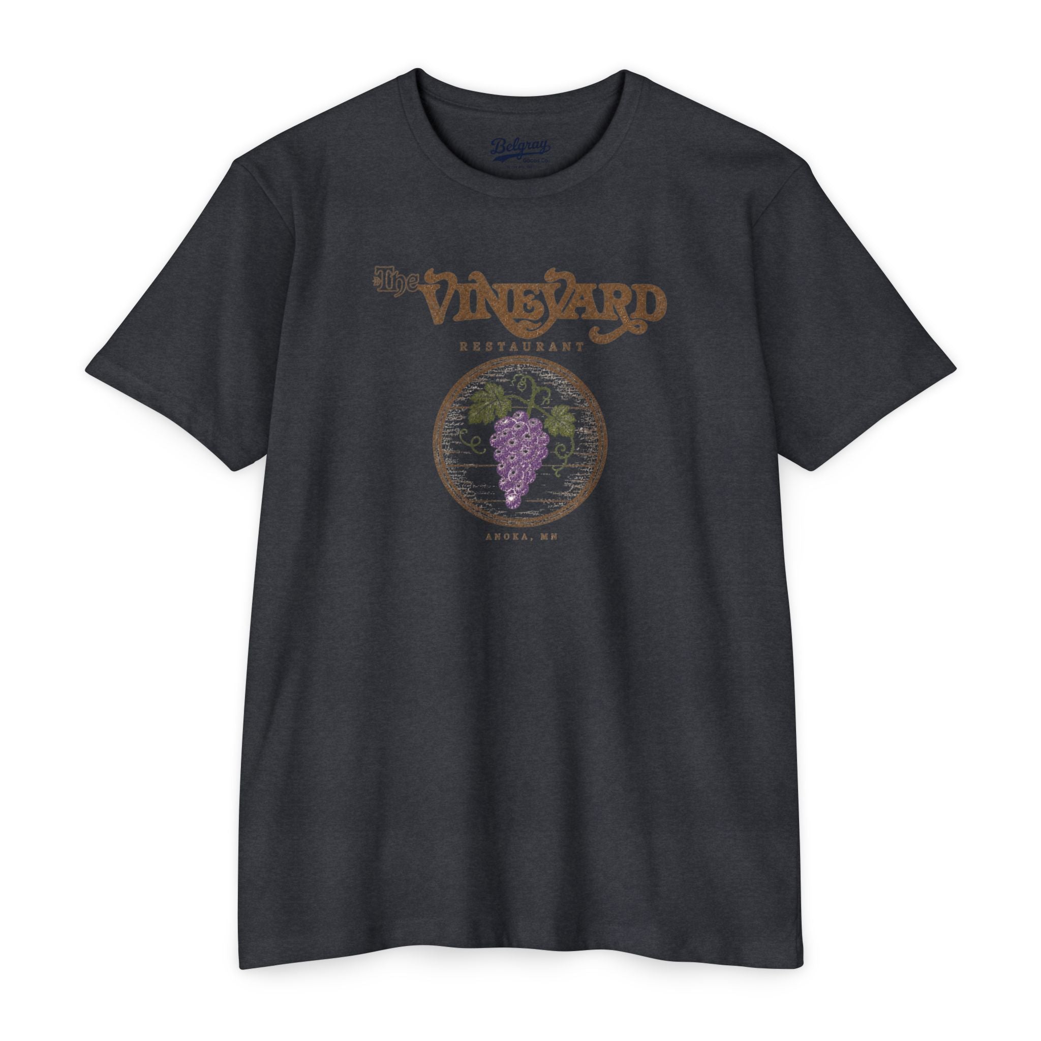 The Vineyard Restaurant Vintage T-Shirt – Anoka, Minnesota Retro Bar & Restaurant Tee