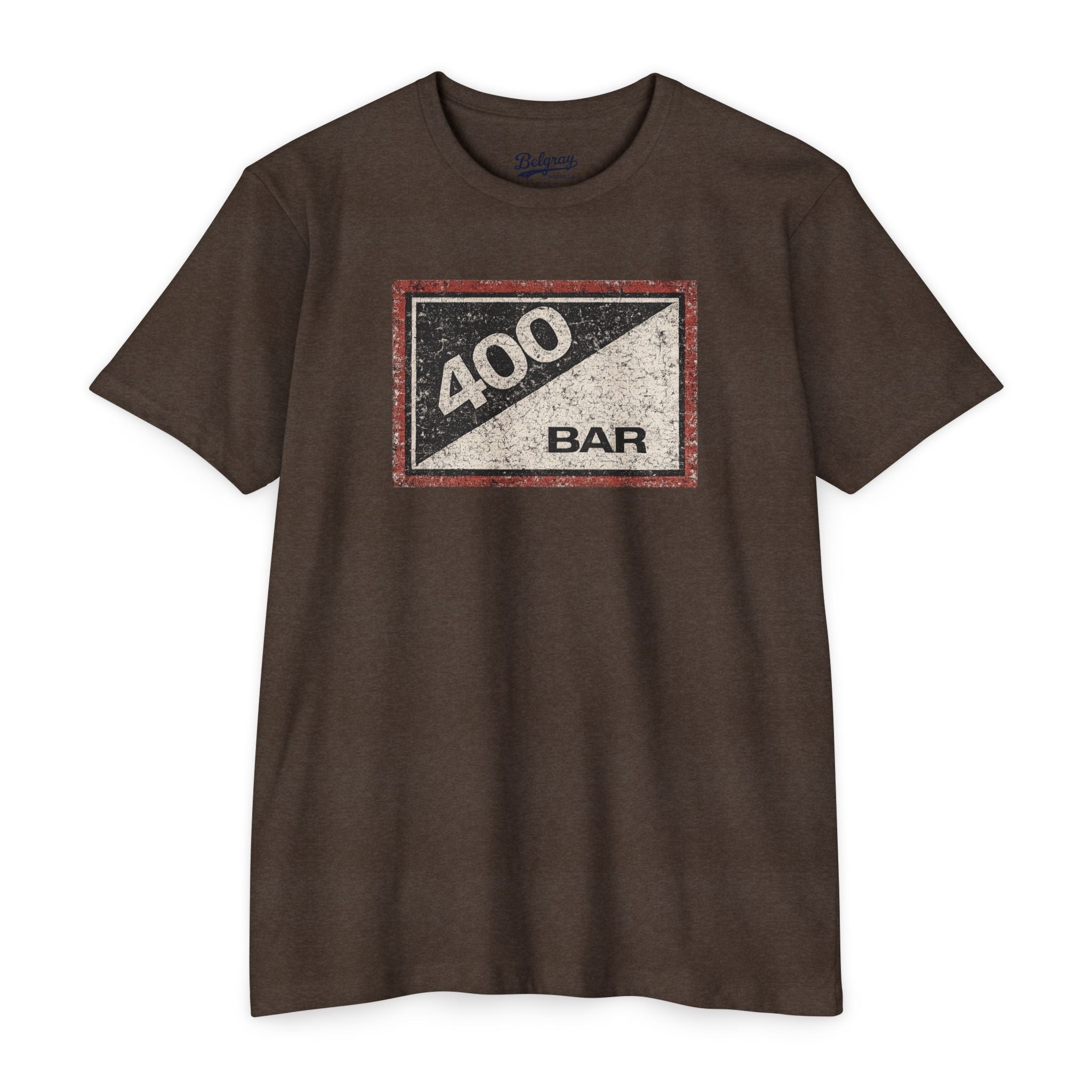 400 Bar Vintage Tee – West Bank MPLS Distressed Retro Bar Shirt