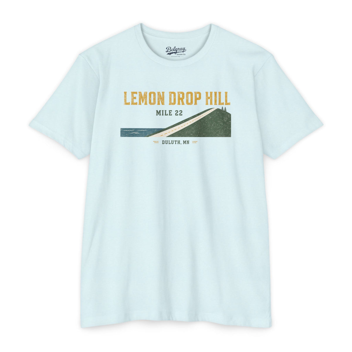 Lemon Drop Hill Duluth MN Retro Marathon T-Shirt