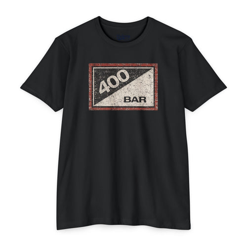 400 Bar Vintage Tee – West Bank MPLS Distressed Retro Bar Shirt