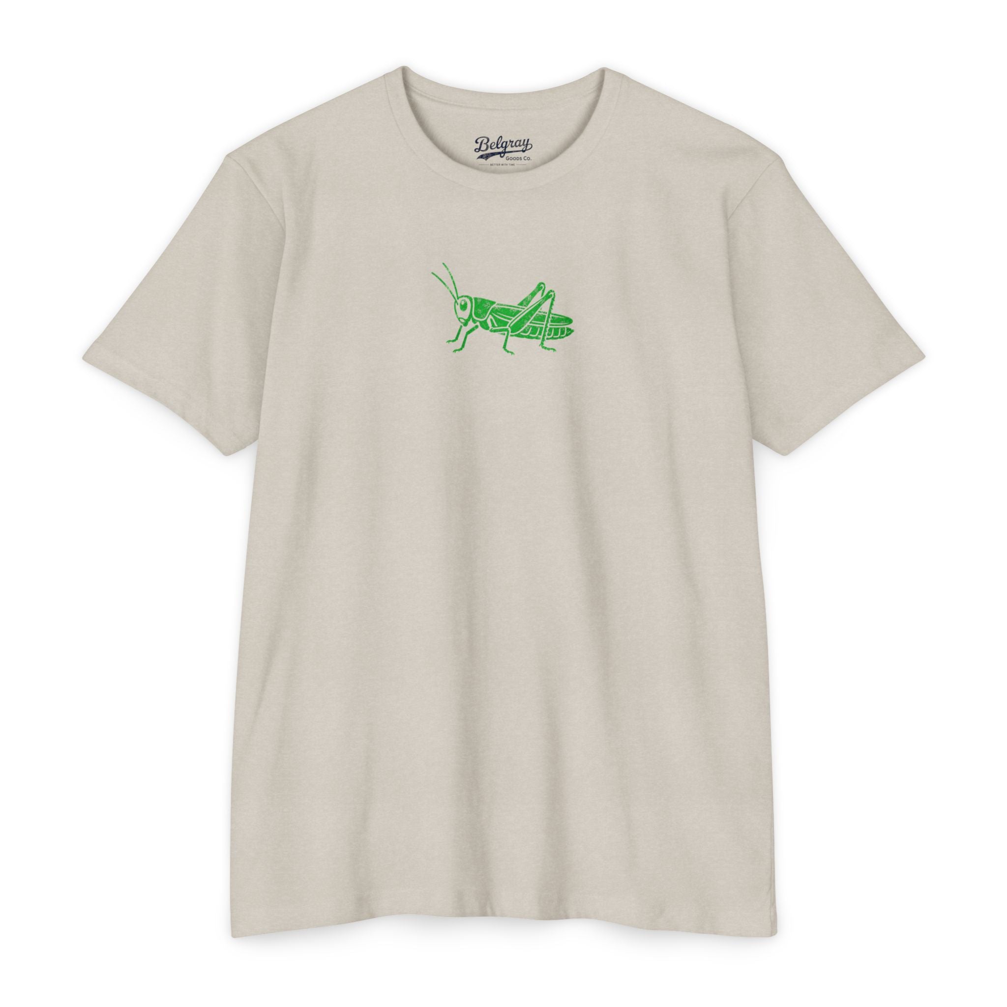 Belgray Goods Vintage Grasshopper T-Shirt – Minimalist Nature Graphic Tee
