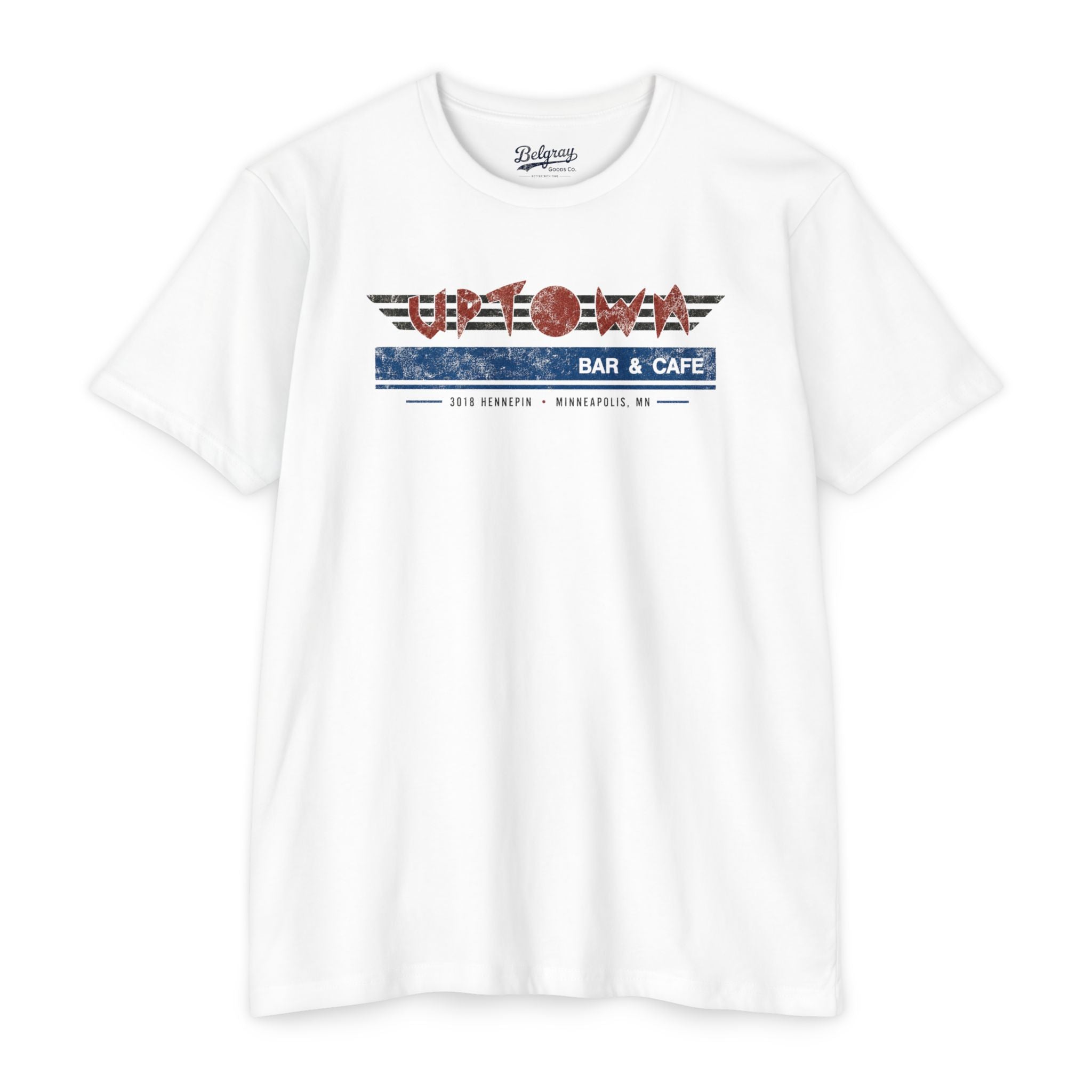 Vintage Uptown Bar & Cafe Minneapolis T-Shirt – 3018 Hennepin Retro Bar Tee