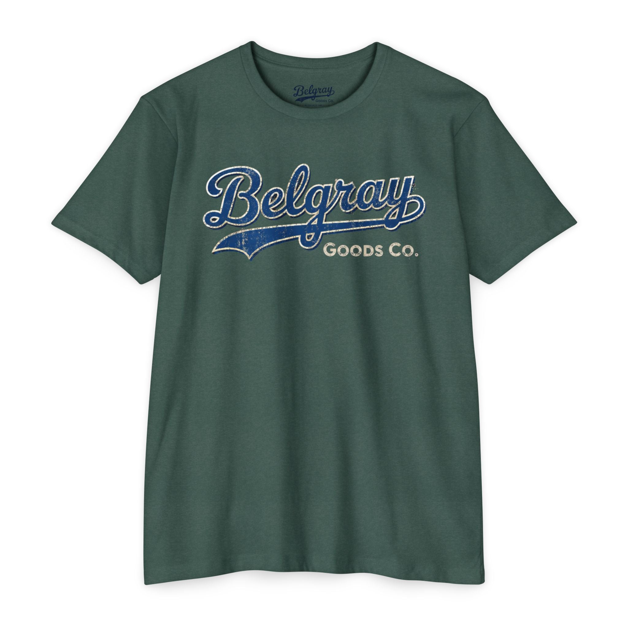 Belgray Goods Co. T-Shirt – Vintage Retro Logo Tee