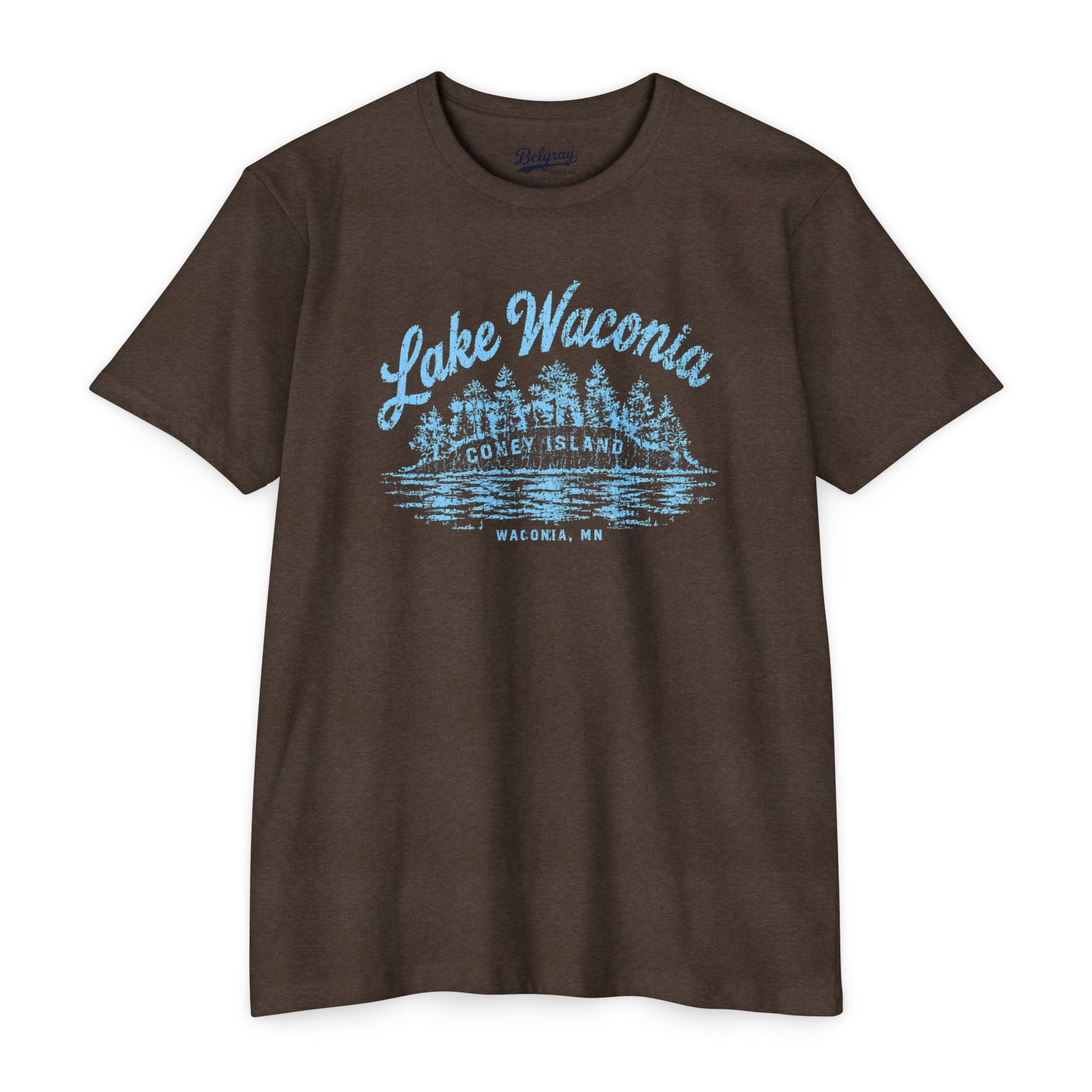Lake Waconia T-Shirt – Coney Island Minnesota Retro Lake Tee
