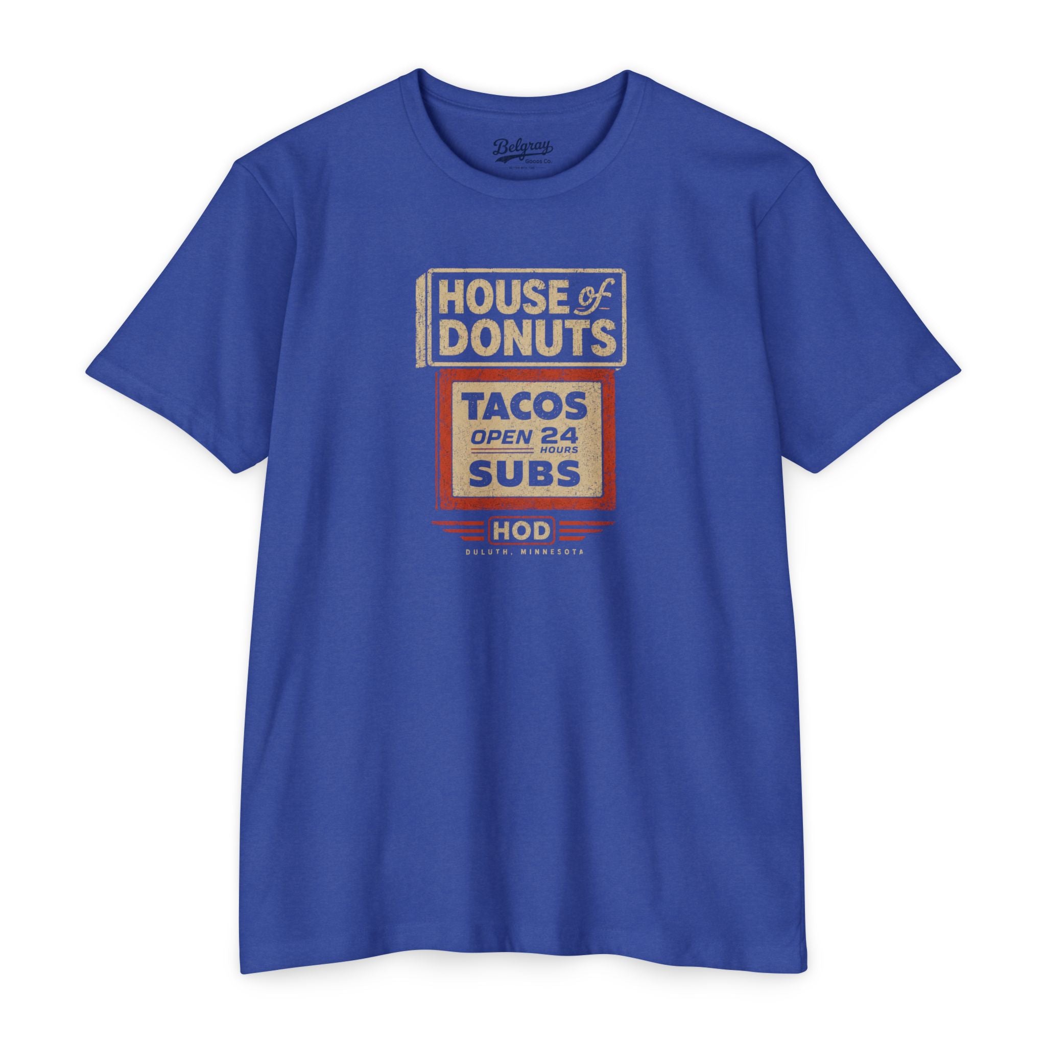 House of Donuts (HOD) Vintage T-Shirt | Duluth, Minnesota Nostalgia Tee